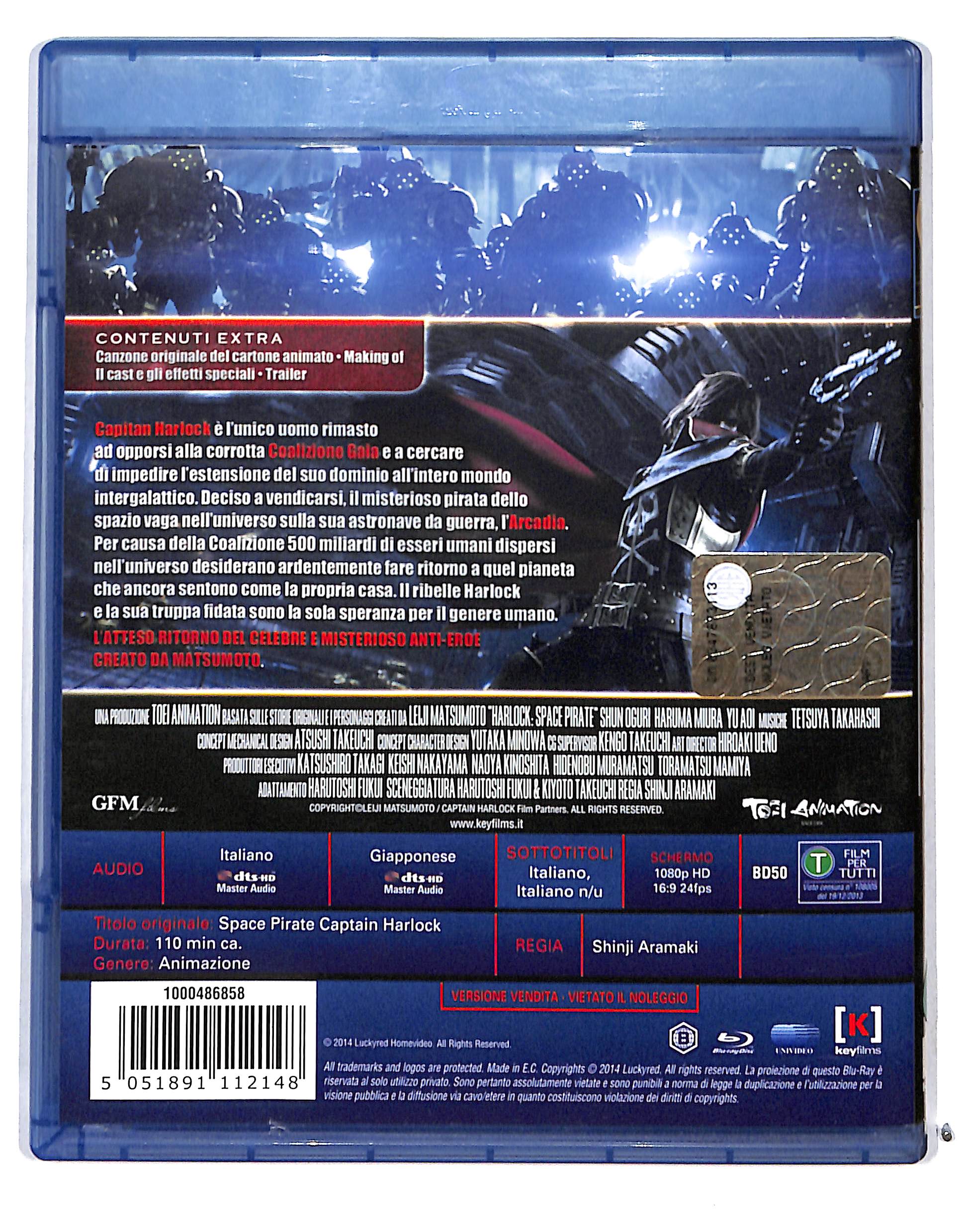 EBOND Capitan Harlock BLURAY BLURAY DB718863 - Image 2
