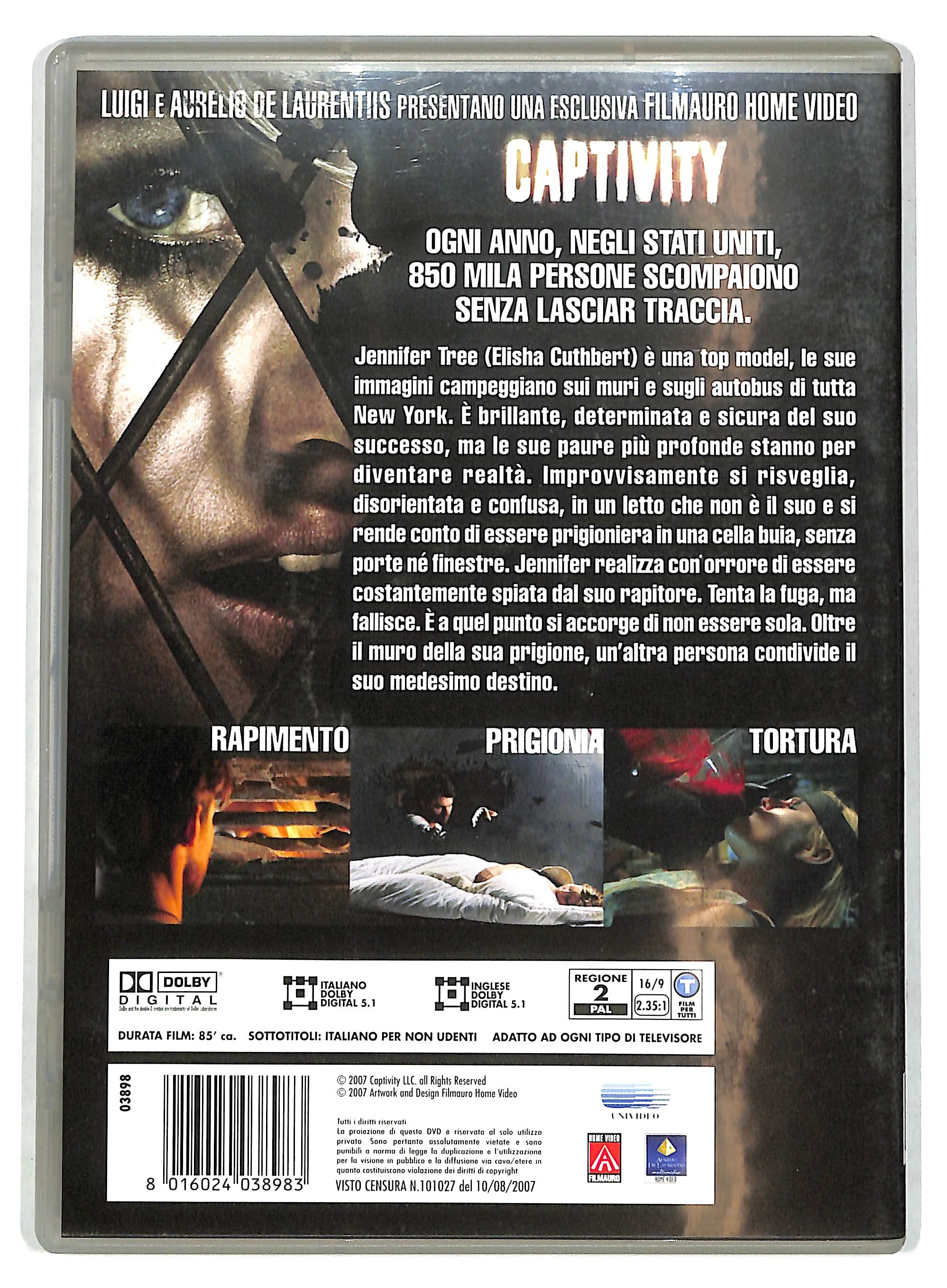 EBOND Captivity NOLEGGIO DVD DB732319 - Image 2