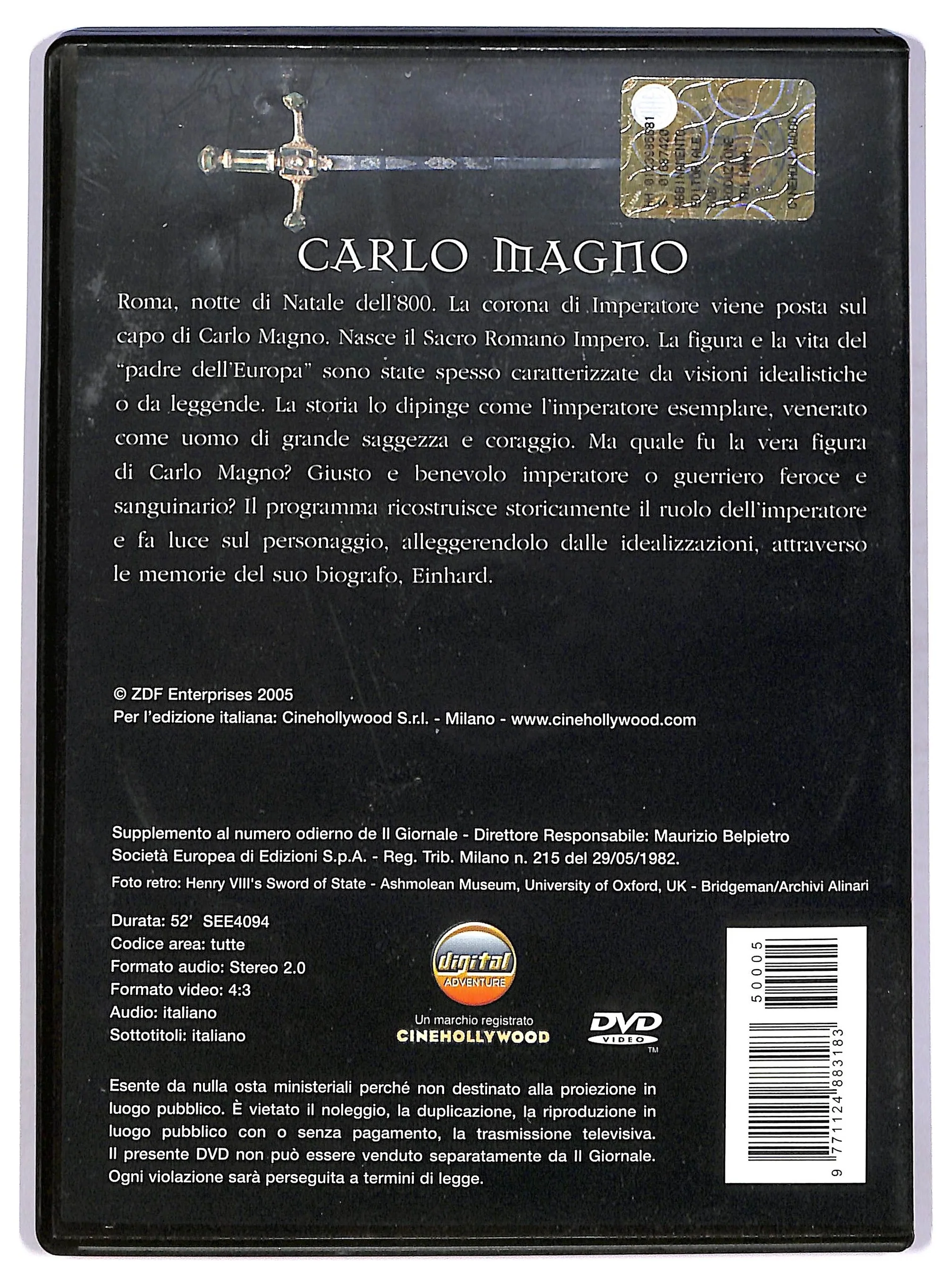 EBOND Carlo magno imperatore e paladino della fede EDITORIALE DVD DB751627 - Image 2