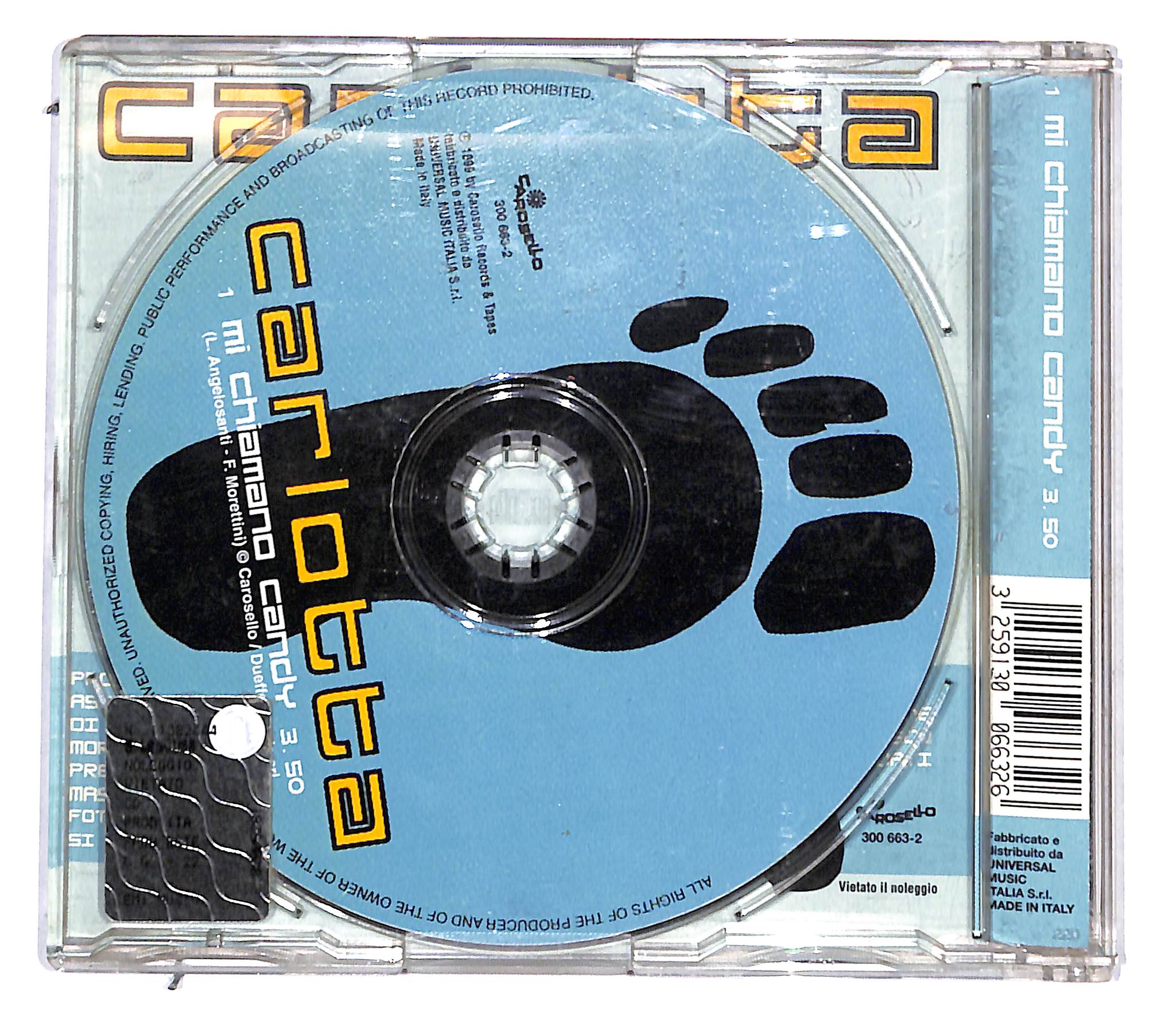 EBOND Carlotta - Mi Chiamano Candy CD CB118432 - Image 2