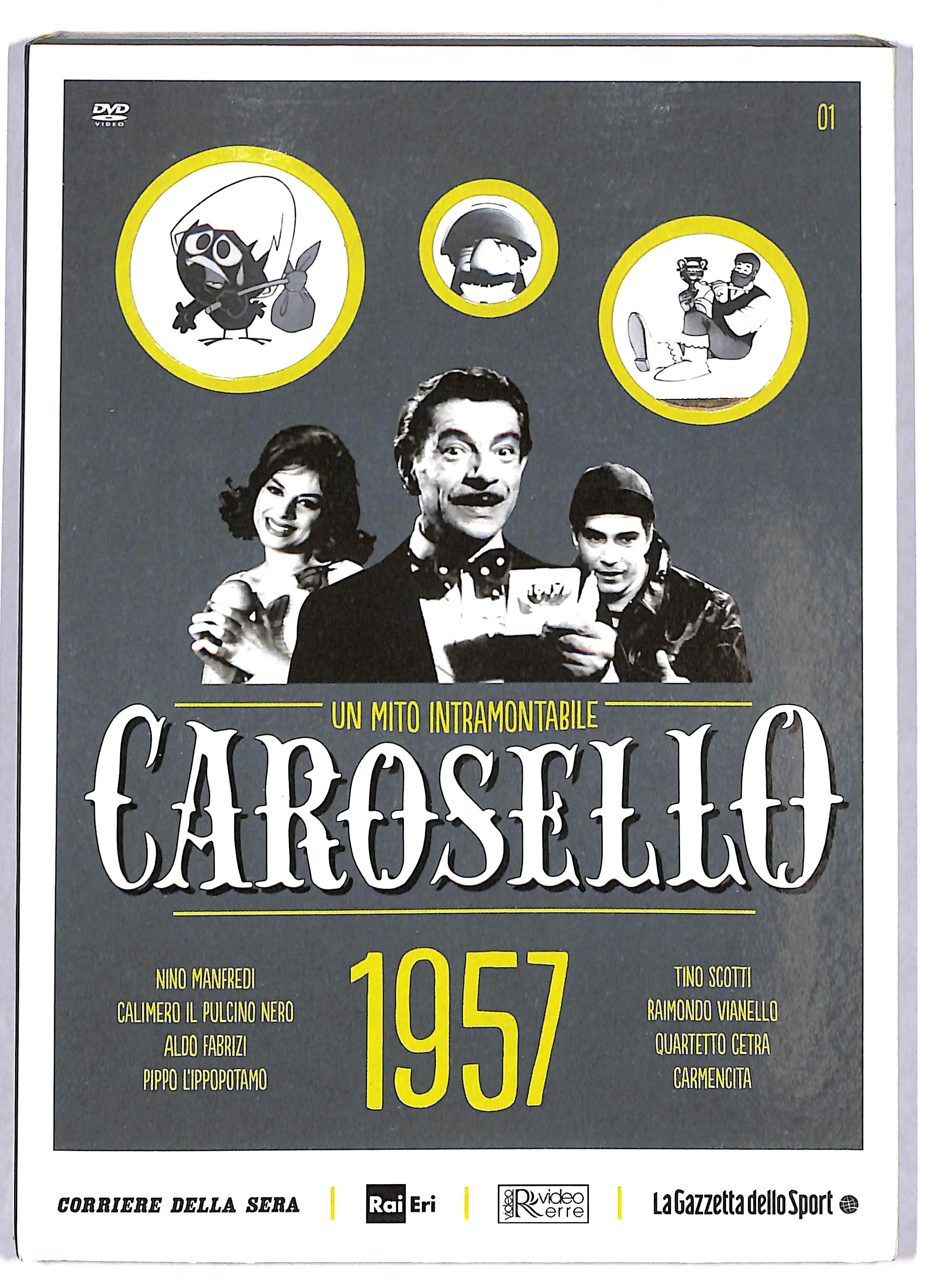 EBOND Carosello 1957 vol.1 EDITORIALE Slipcase DVD DB730333