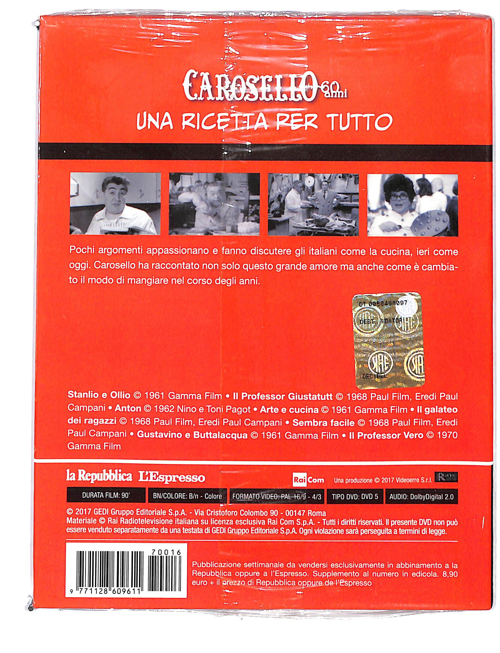 EBOND Carosello vol.16 una ricetta per tutto EDITORIALE DVD DB709939 - Image 2