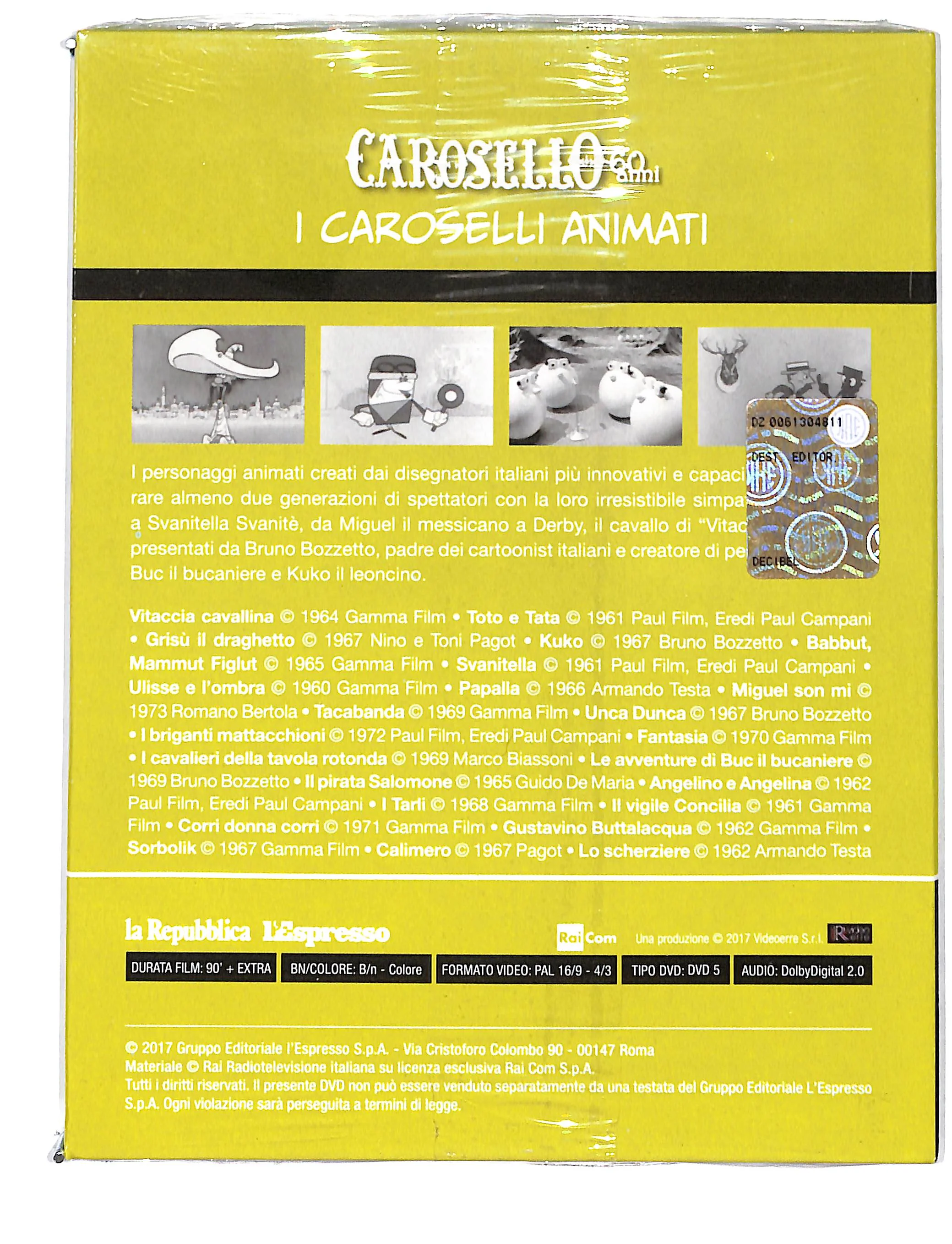EBOND Carosello vol.2 i caroselli animati EDITORIALE DVD DB670147 - Image 2