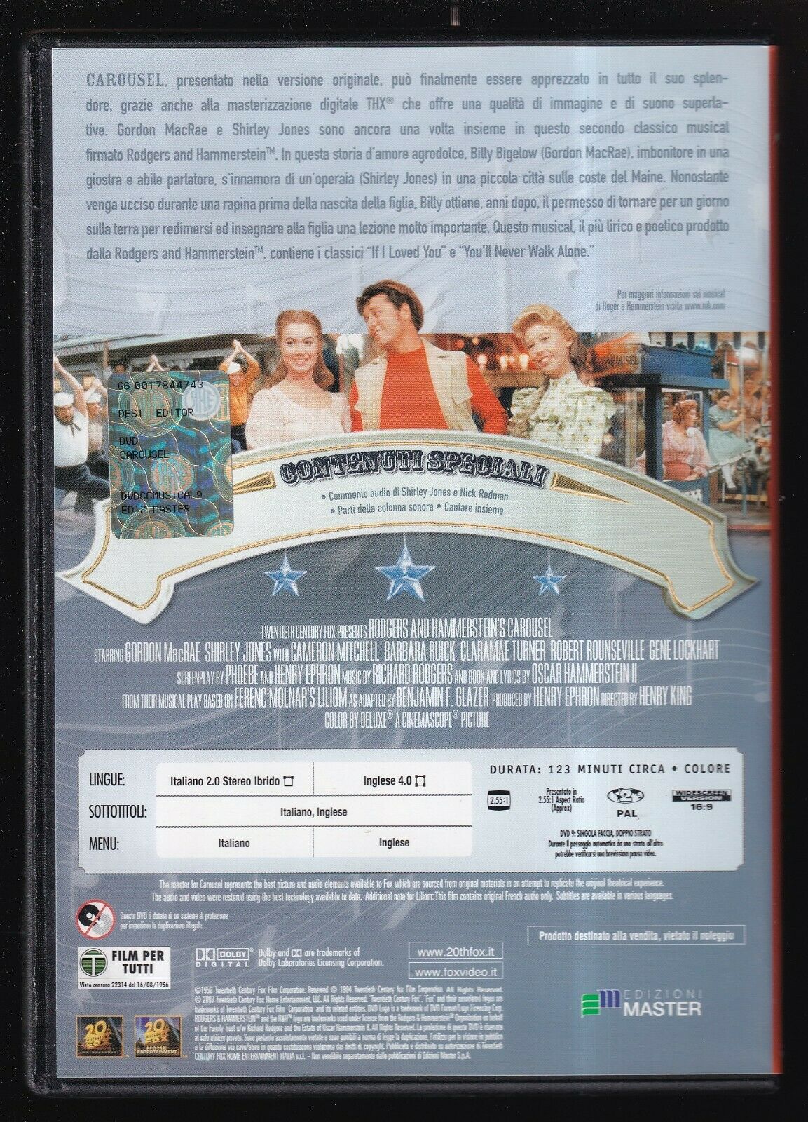 EBOND Carousel I Classici Del Cinema Musical Editoriale DVD DB740339 - Image 2