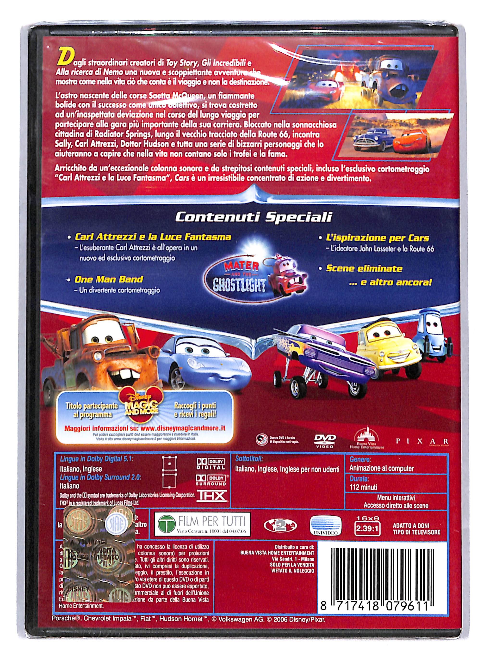 EBOND Cars - motori ruggenti DVD DB760320 - Image 2