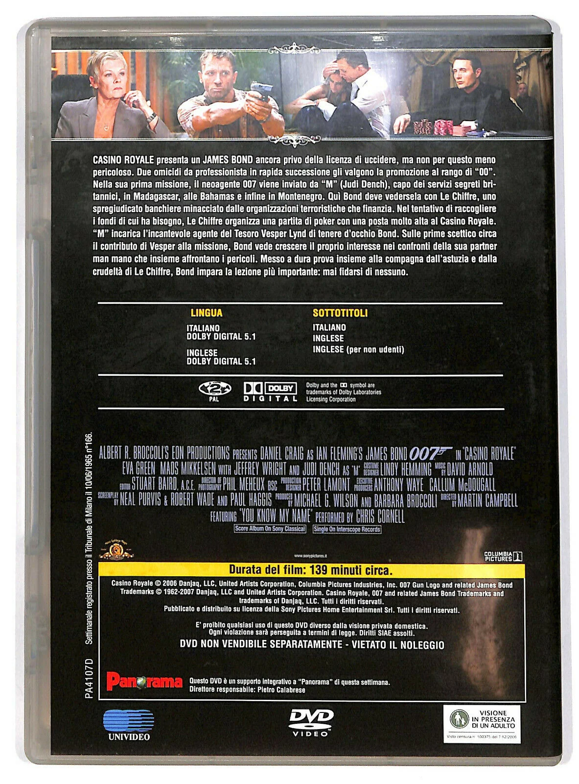 EBOND Casino Royale 007 Editoriale DVD DB759826 - Image 2