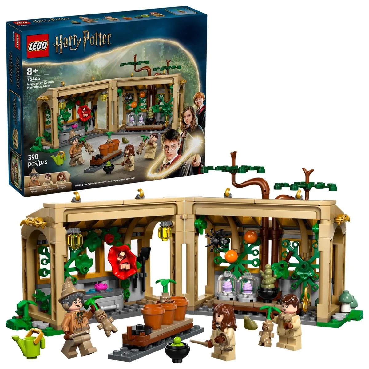 LEGO 76445 Castello di Hogwarts: lezione di erbologia - Image 4