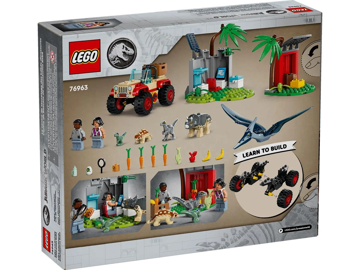 LEGO 76963 Centro di soccorso dei baby dinosauri - Image 6