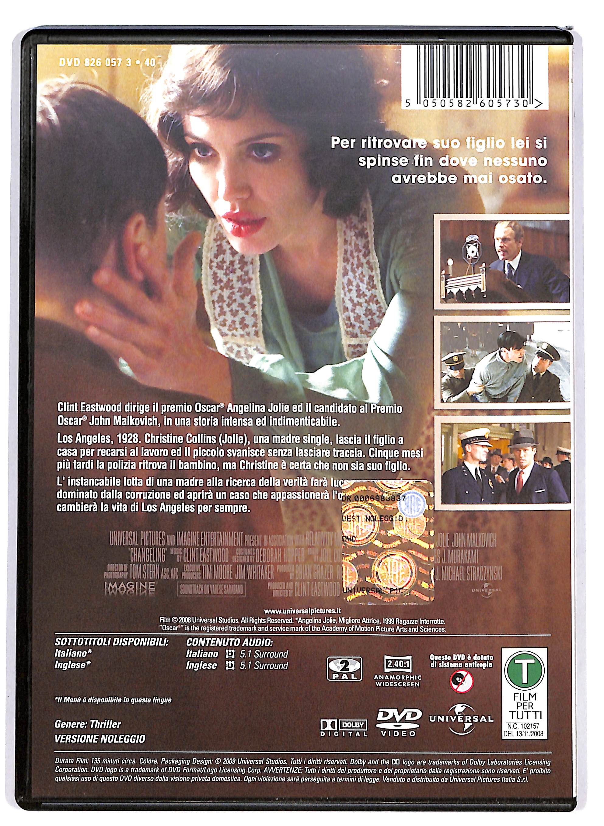 EBOND Changeling NOLEGGIO DVD DB722701 - Image 2