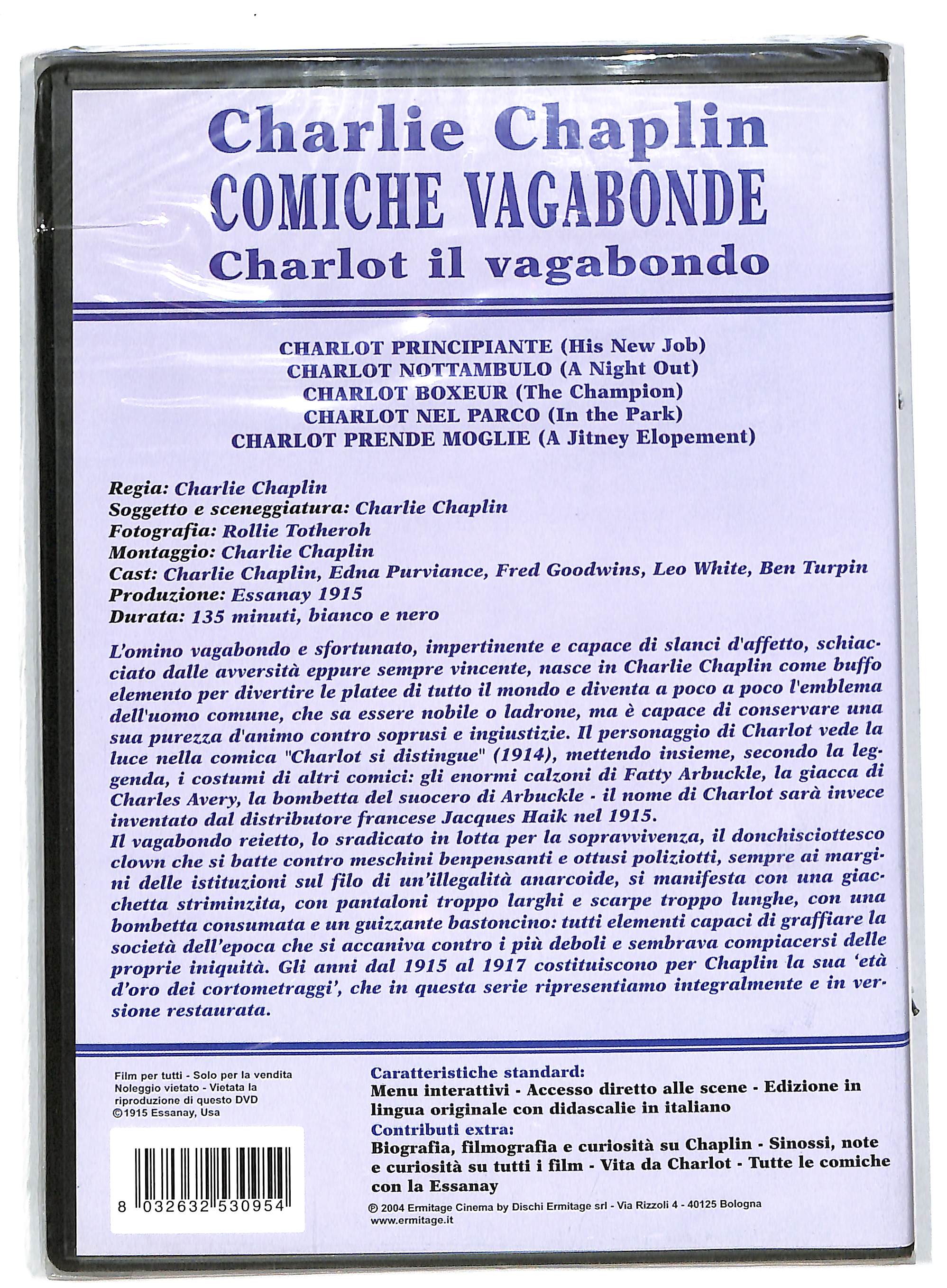 EBOND Charlie Chaplin - Comiche Vagabonde Vol.1 DVD DB722926 - Image 2