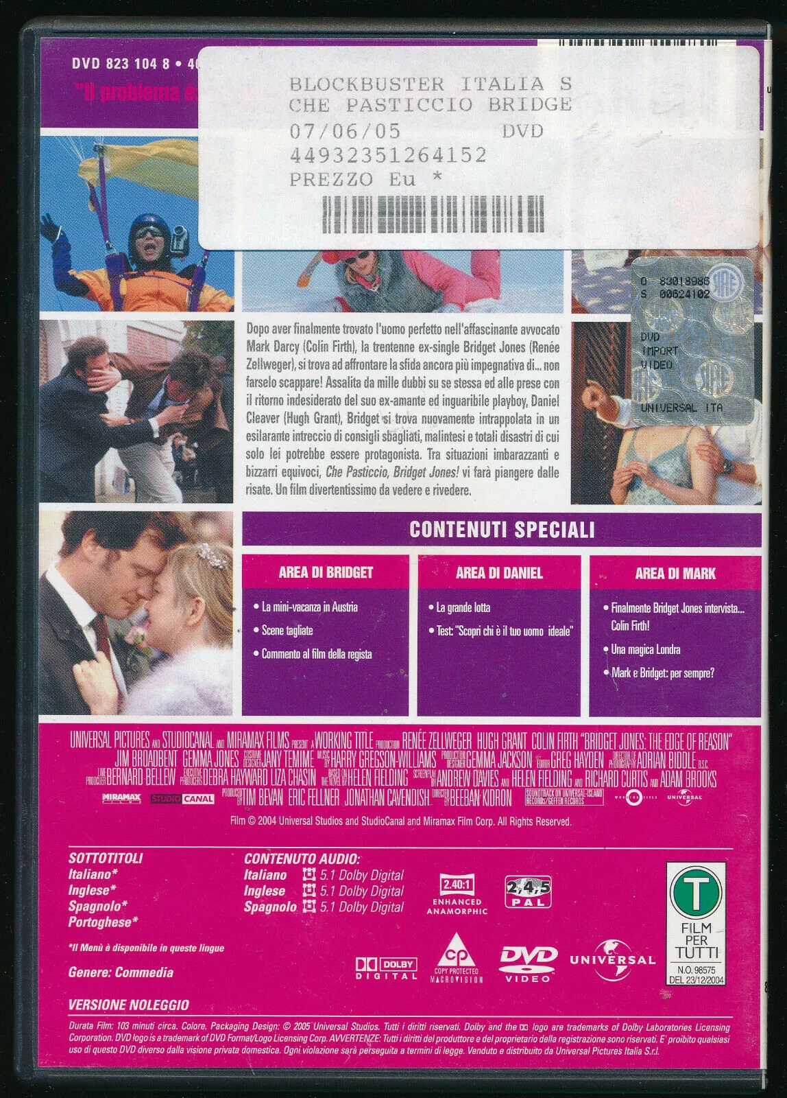 EBOND Che Pasticcio,bridget Jones! Ex Noleggio DVD DB712318 - Image 2