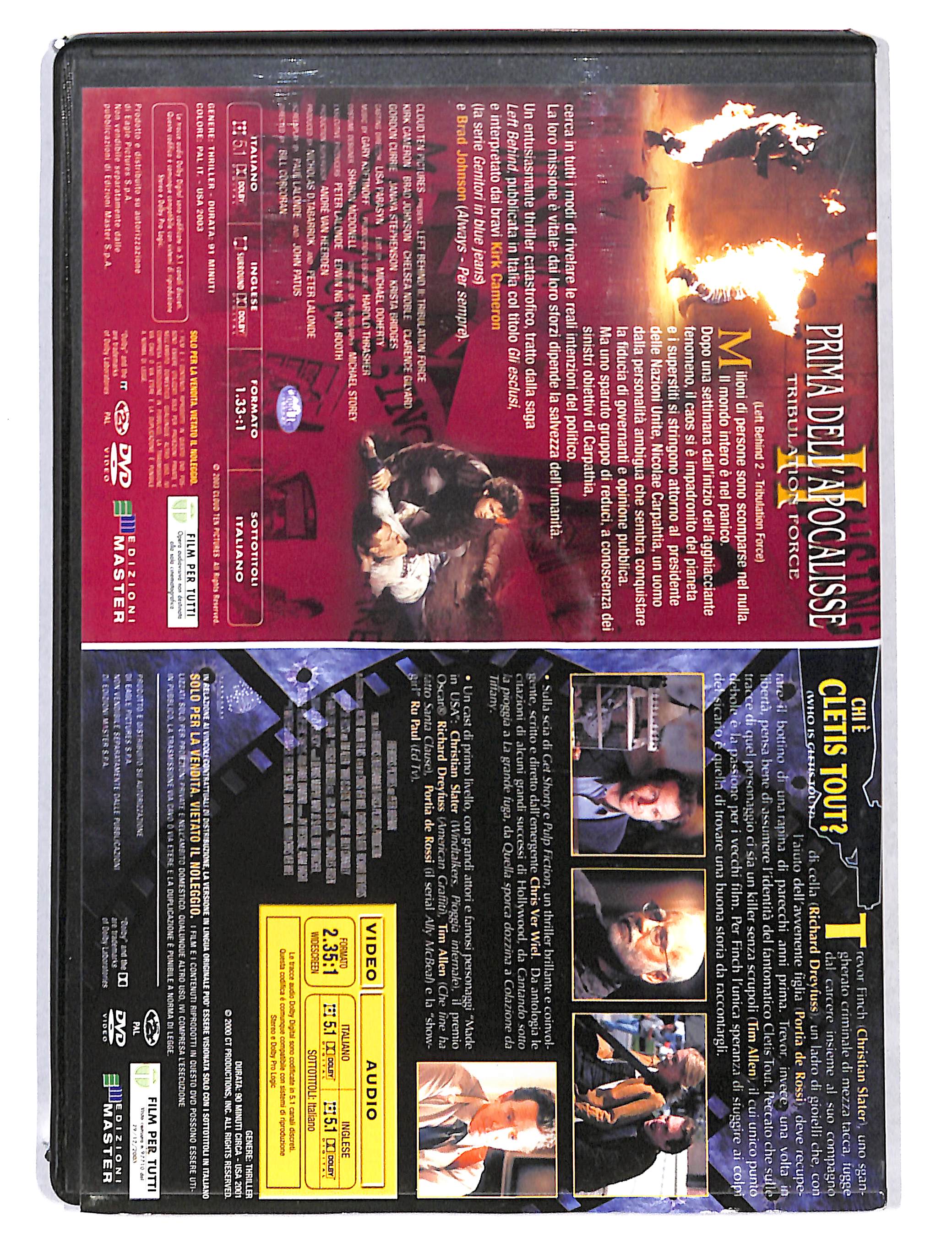 EBOND Chi e Cletis tout - prima dell'apocalisse II EDITORIALE DVD DB740144 - Image 2