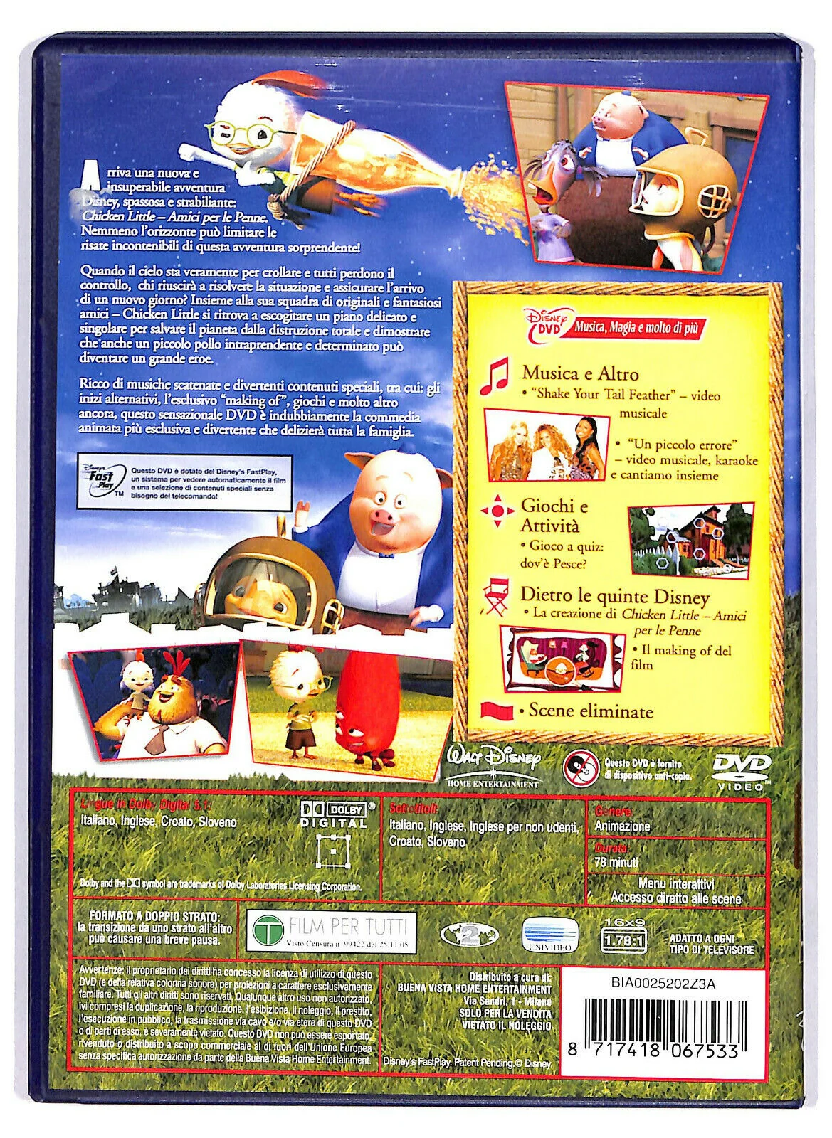EBOND Chicken Little - Amici Per Le Penne DVD DB711338 - Image 2