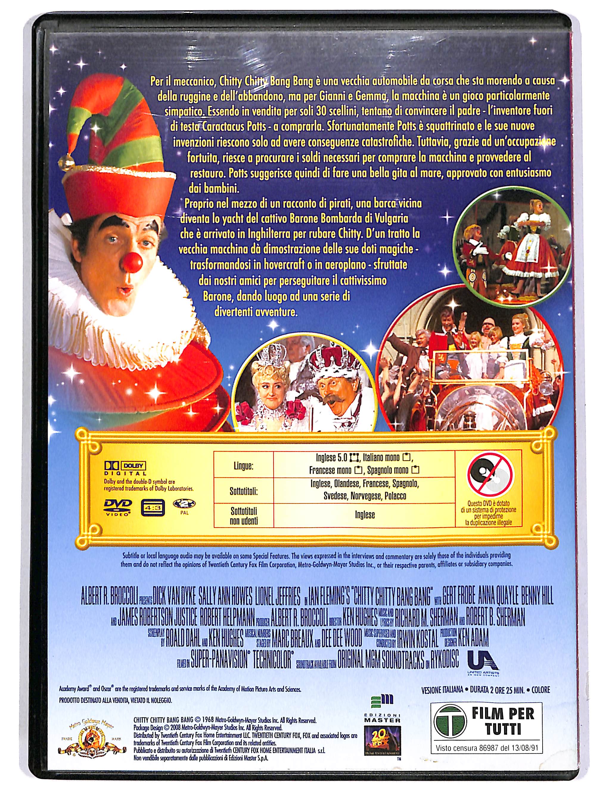 EBOND Chitty Chitty Bang Bang EDITORIALE DVD DB696324 - Image 2