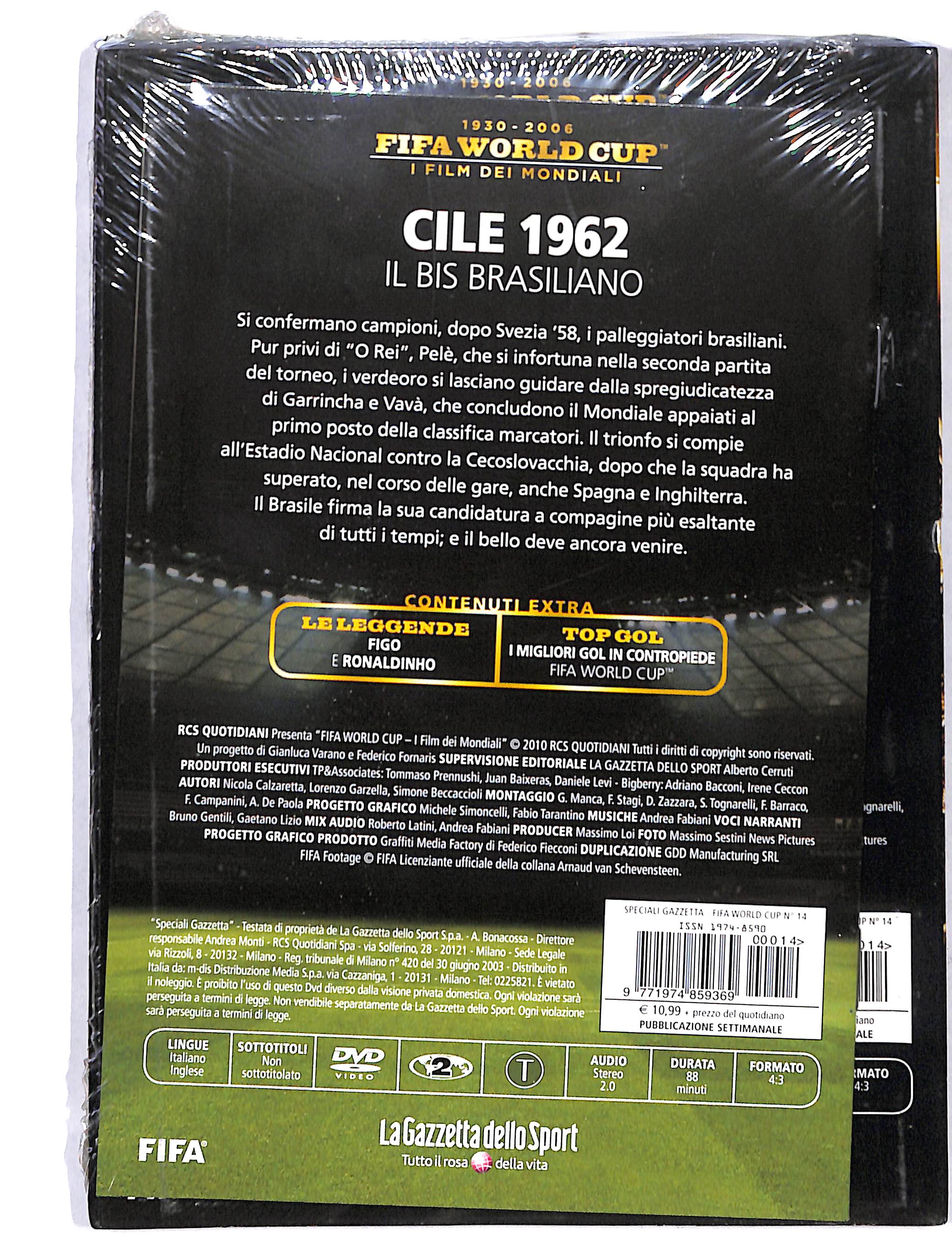 EBOND Cile 1962 il bis Brasiliano EDITORIALE DVD DB728444 - Image 2