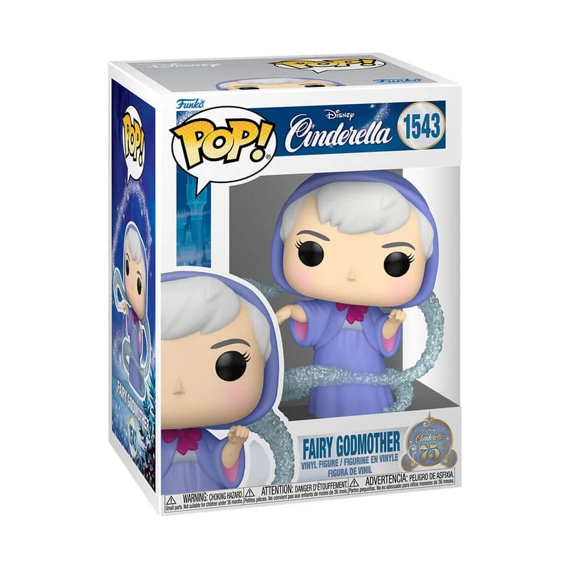 CINDERELLA 75TH ANNIVERSARY POP! DISNEY VINYL FIGURE FAIRY GM 9 CM P039030 - Image 2