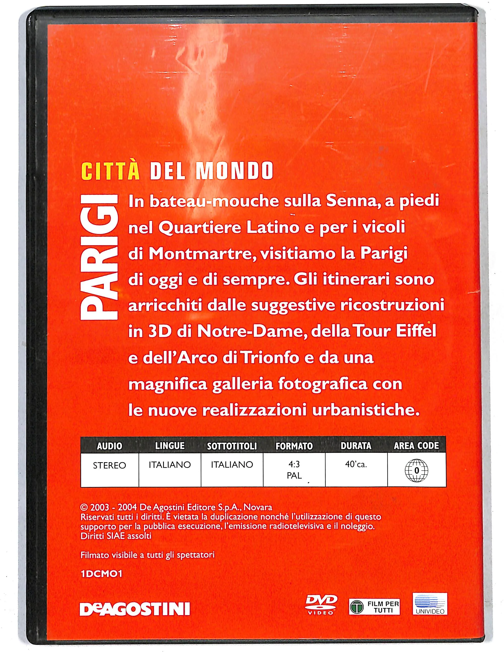 EBOND Citta del mondo Parigi EDITORIALE DVD DB727905 - Image 2