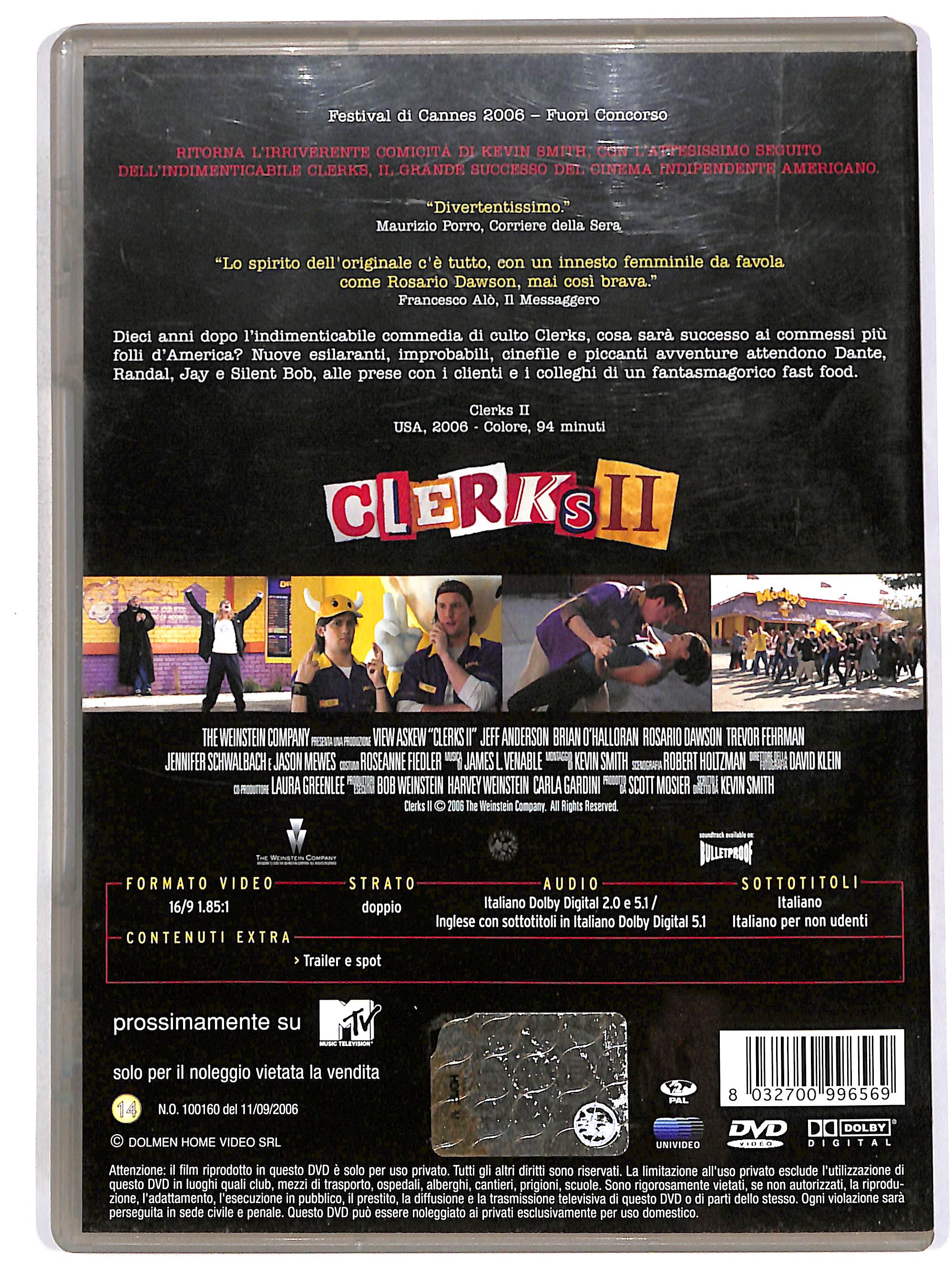EBOND Clerks 2 NOLEGGIO DVD DB757933 - Image 2