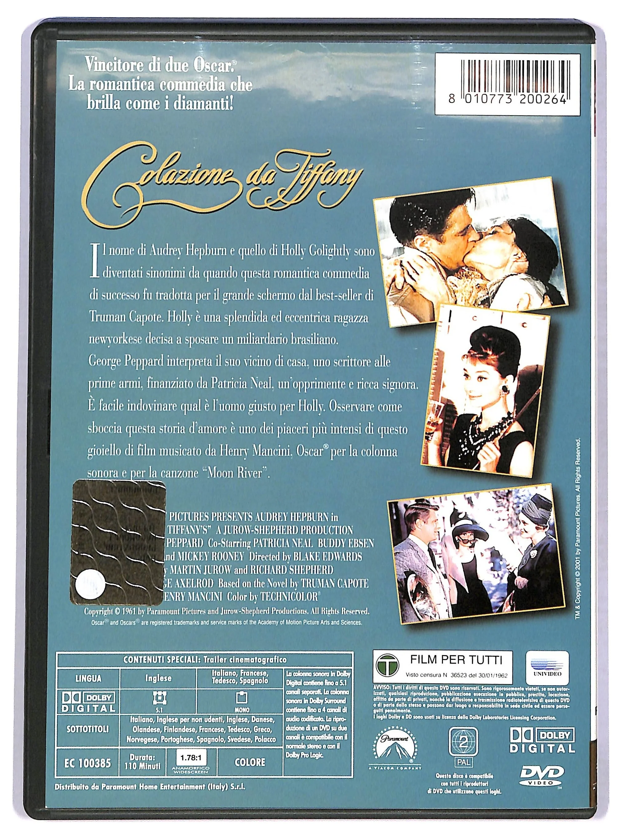 EBOND Colazione da Tiffany DVD DB744231 - Image 2