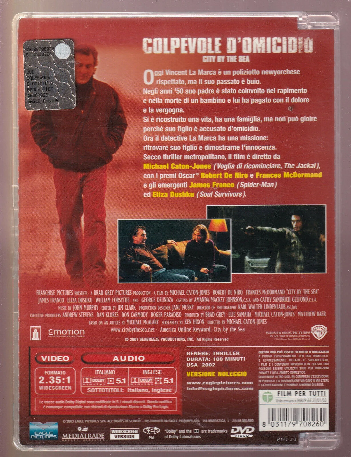 EBOND Colpevole D'omicidio Sjb NOLEGGIO DVD DB746966 - Image 2