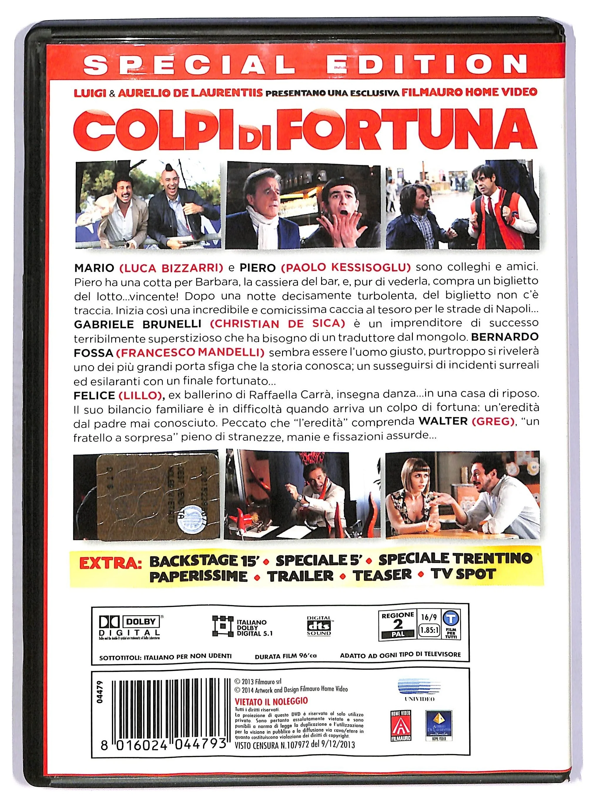 EBOND Colpi di Fortuna SPECIAL EDITION DVD DB732156 - Image 2