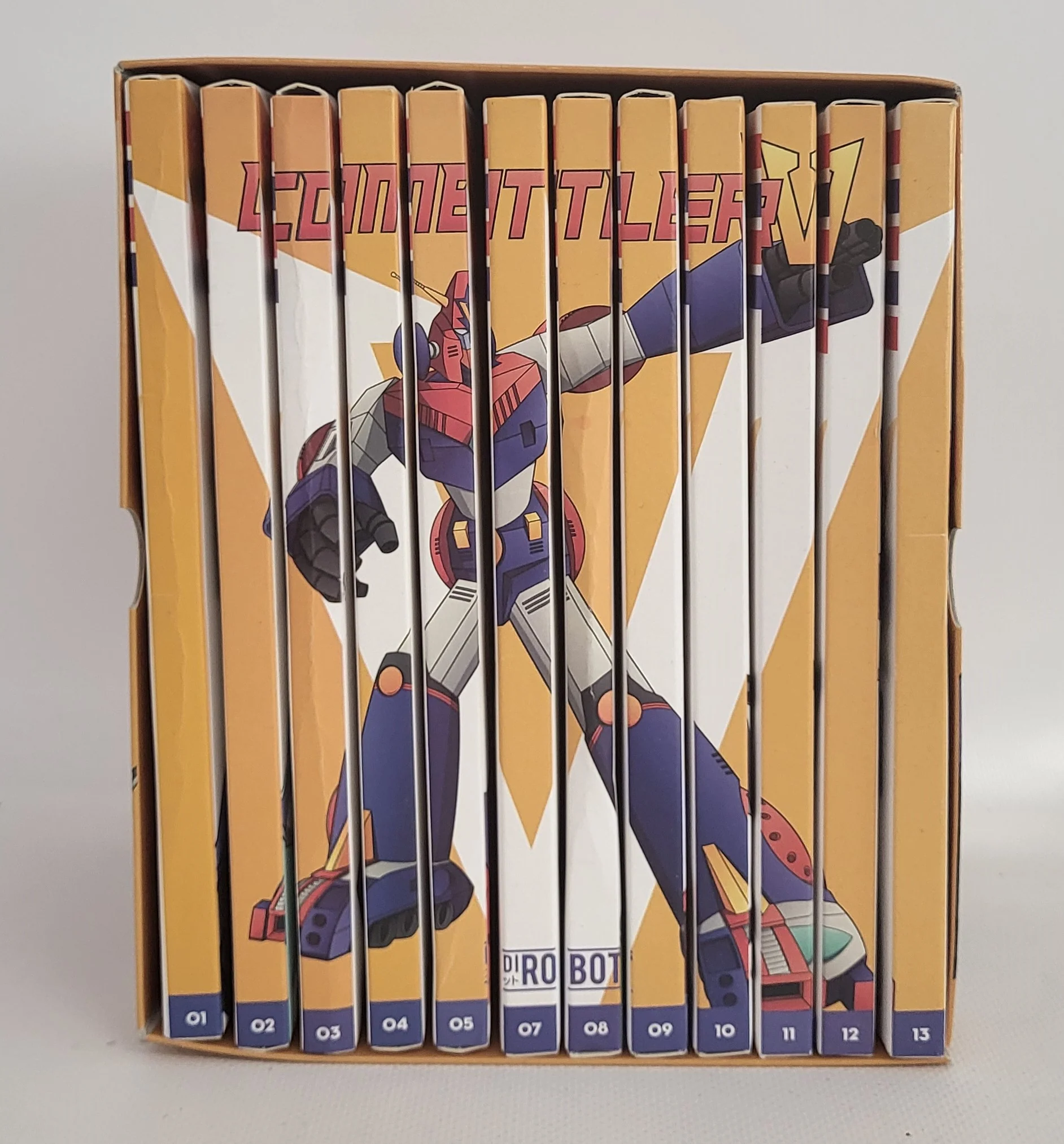 EBOND Combattler V - Cofanetto 12 dvd + Fascicoli MANCA VOL .6 DVD DB772603 - Image 2