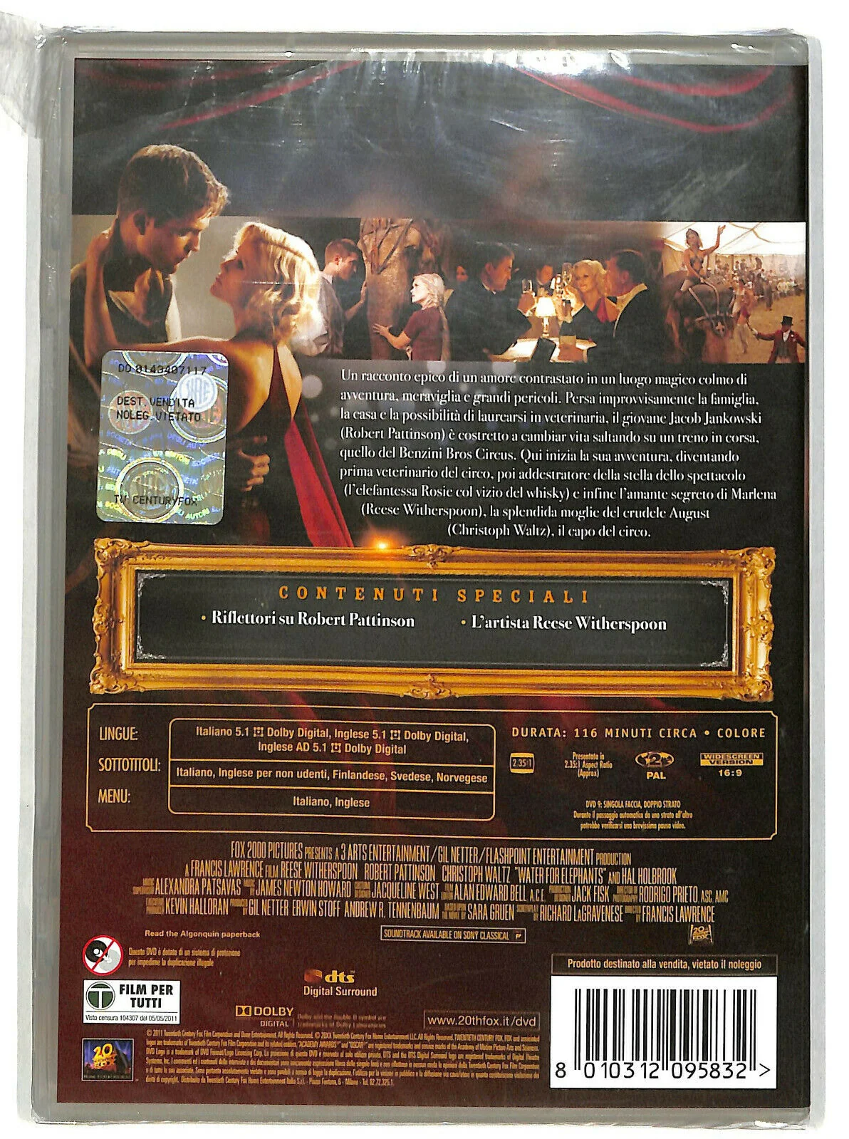 EBOND Come L'acqua Per Gli Elefanti NOLEGGIO DVD DB732910 - Image 2