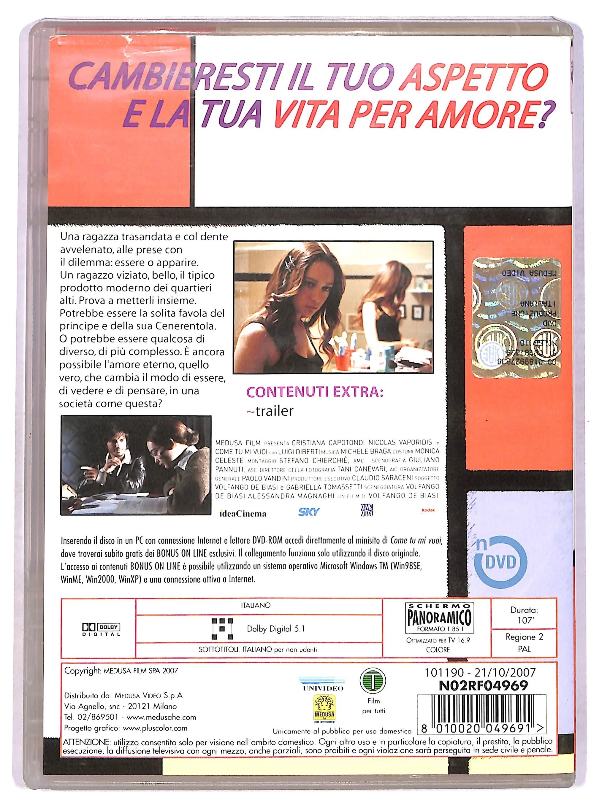 EBOND Come Tu Mi Vuoi NOLEGGIO DVD DB760658 - Image 2