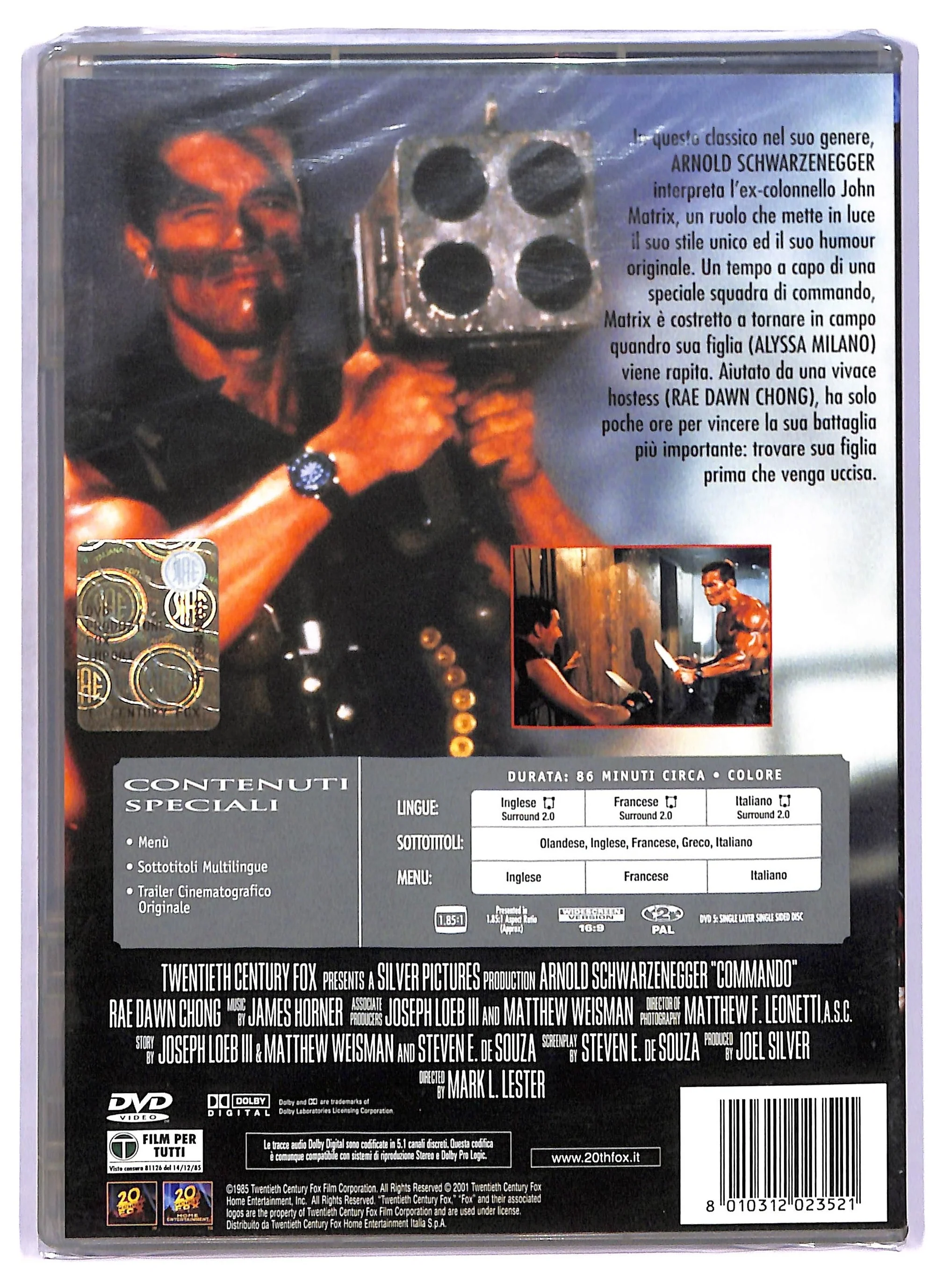 EBOND commando DVD DB725730 - Image 2