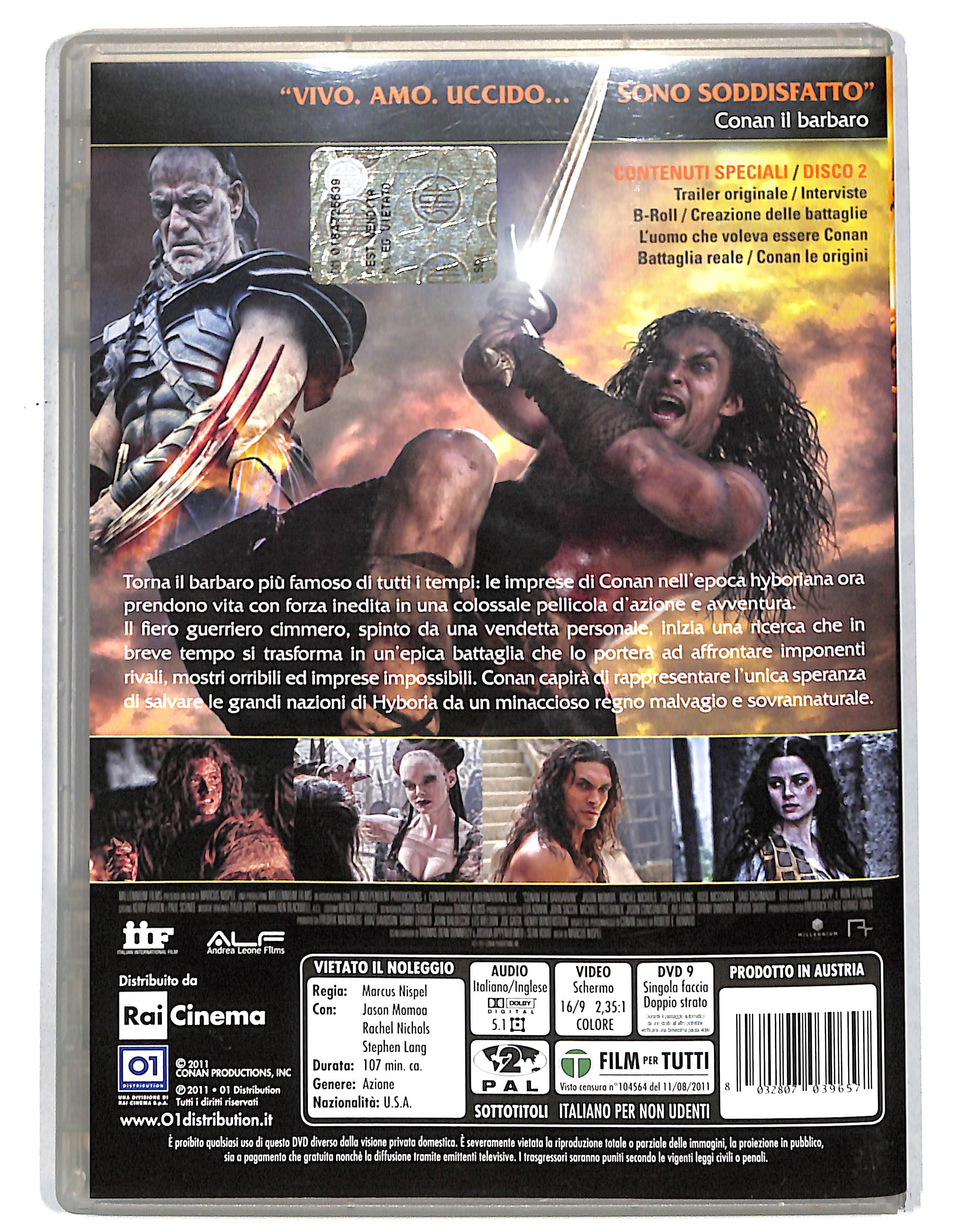 EBOND Conan The barbarian 3D DVD DB714303 - Image 2