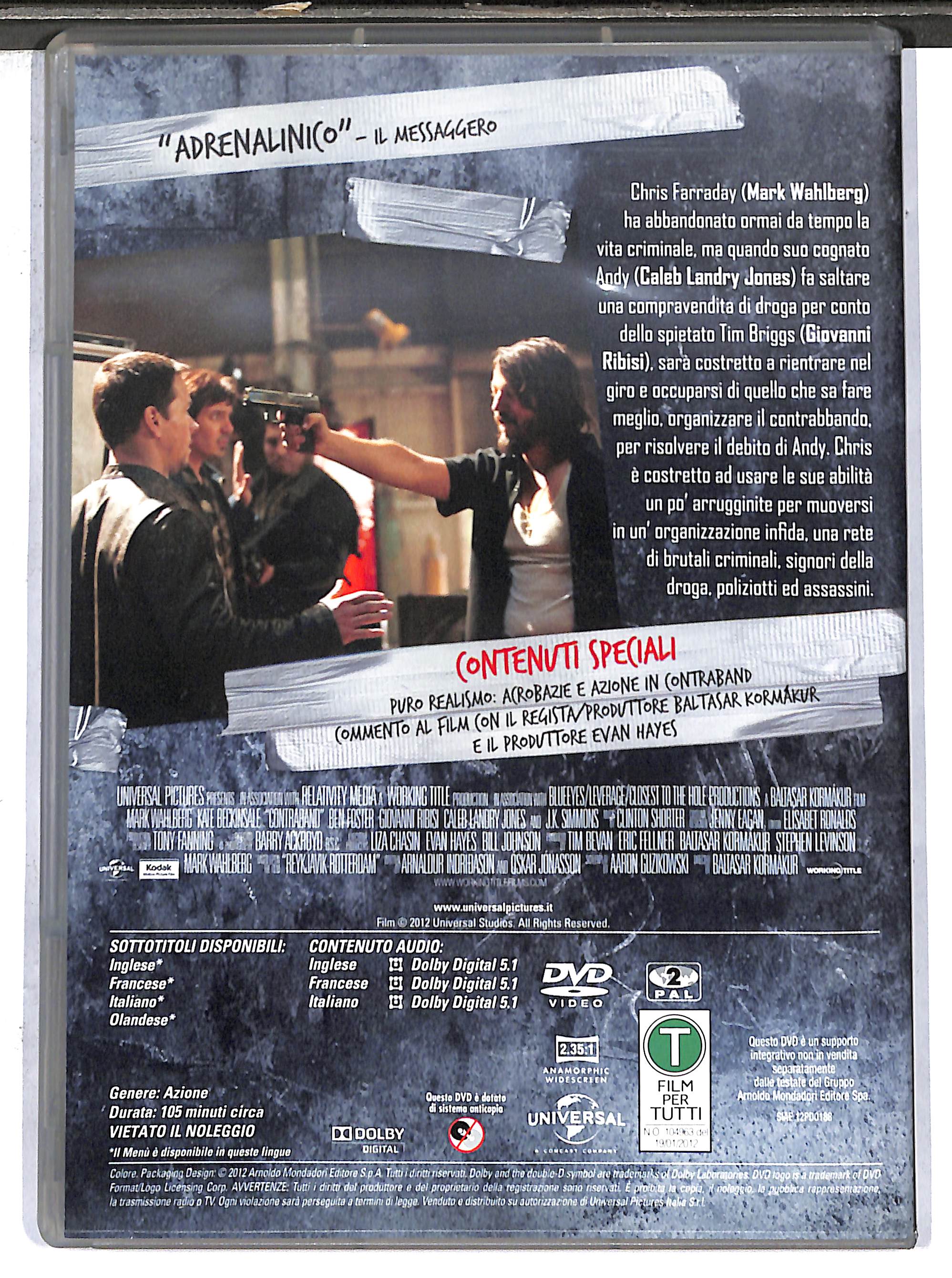 EBOND contraband EDITORIALE DVD DB757357 - Image 2