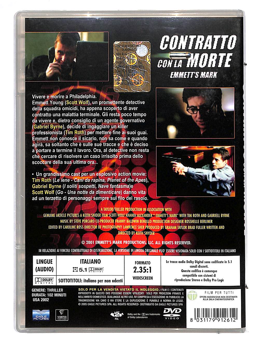 EBOND Contratto con la morte Slimcase DVD DB709768 - Image 2