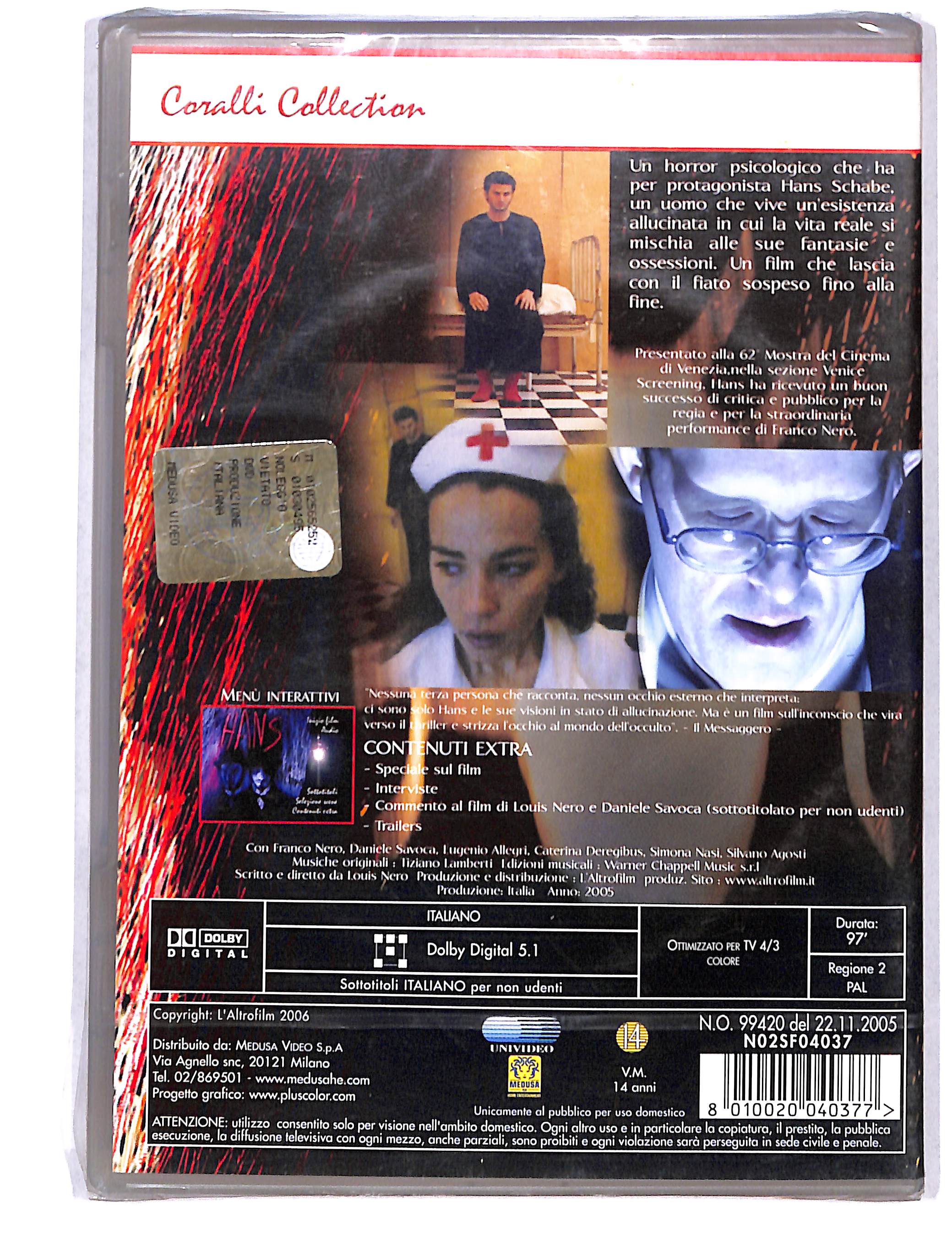 EBOND Coralli Collection - Hans DVD DB739345 - Image 2