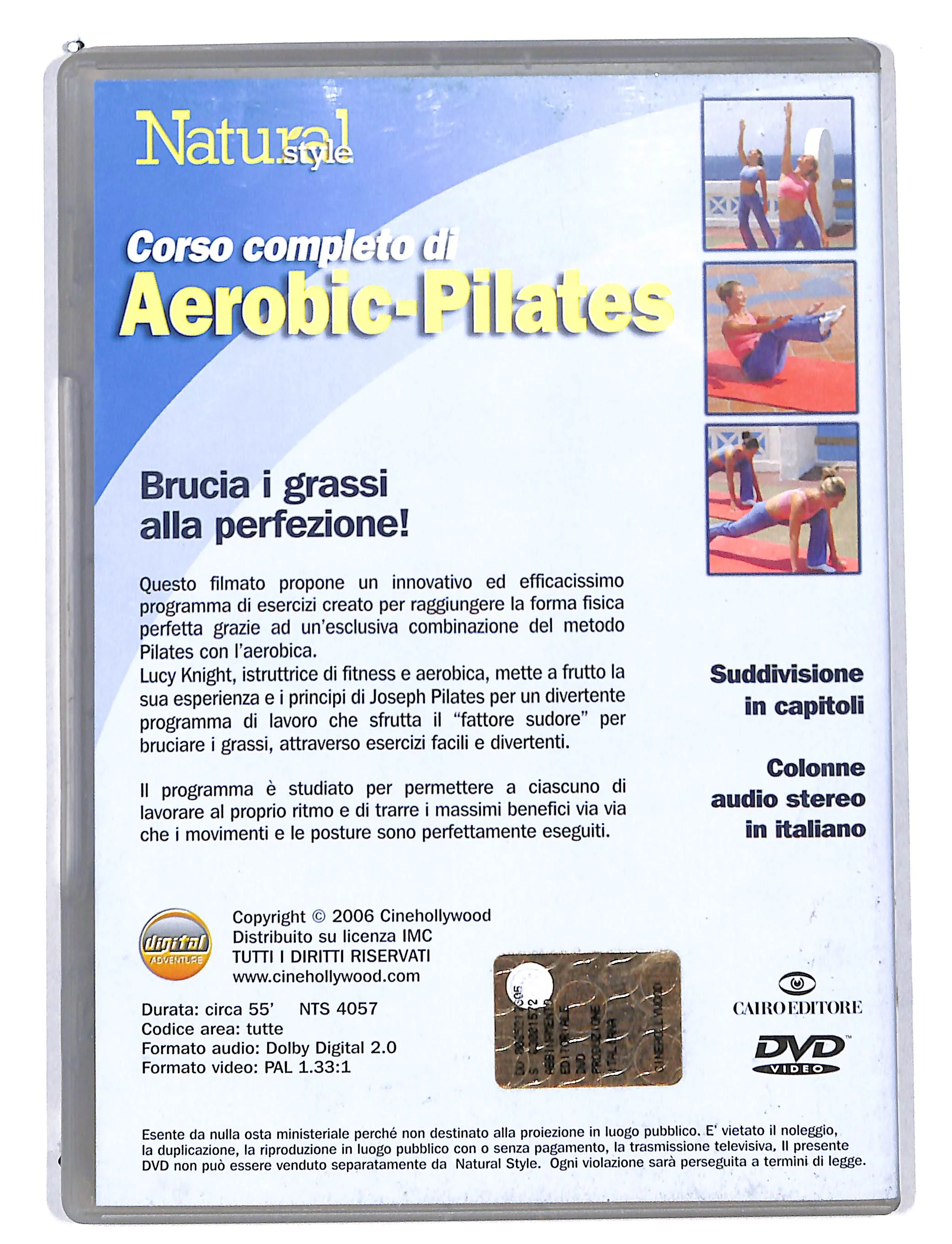 EBOND Corso completo di Aerobic-Pilates EDITORIALE DVD DB750751 - Image 2