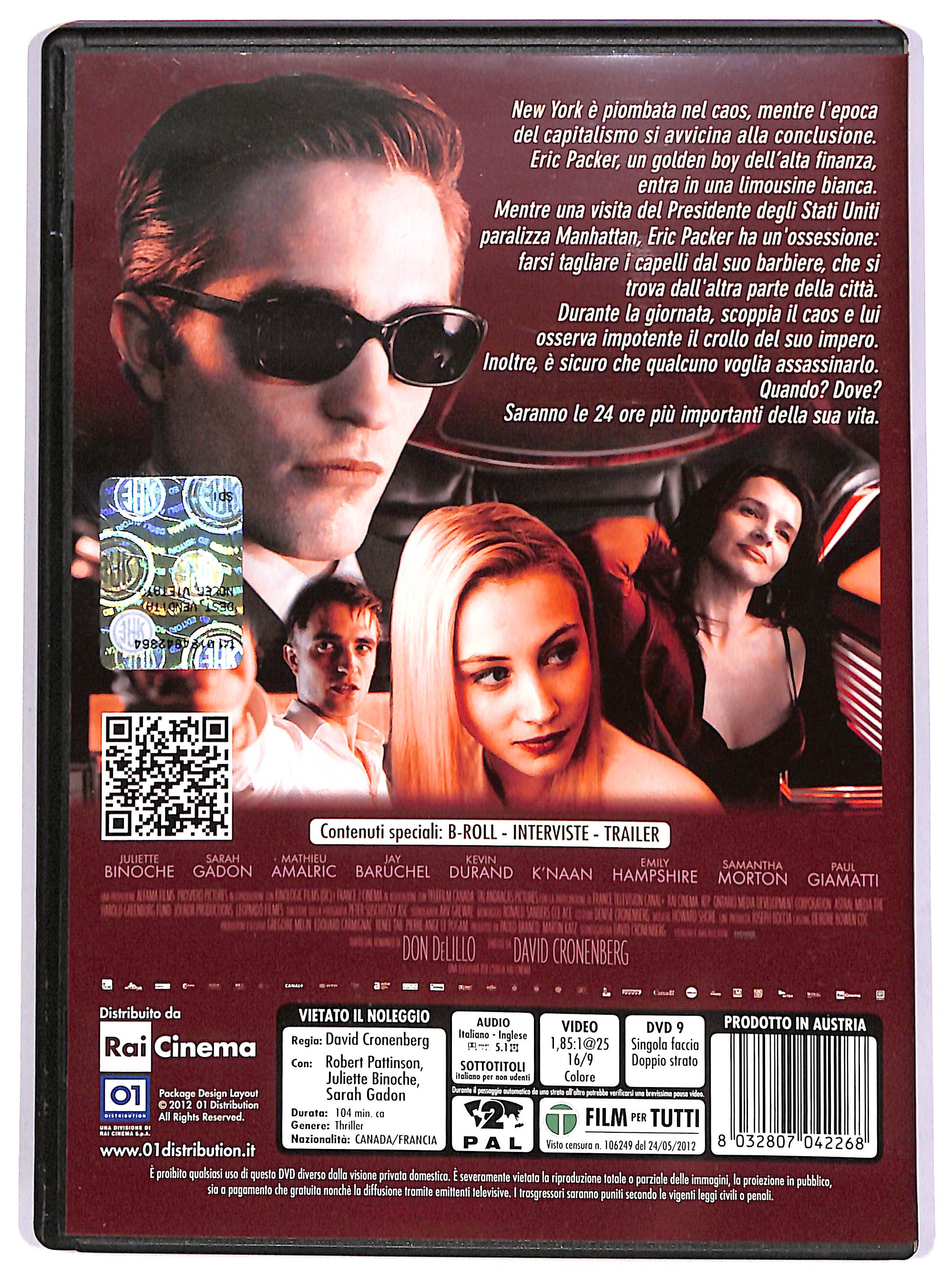 EBOND Cosmopolis NOLEGGIO DVD DB722702 - Image 2