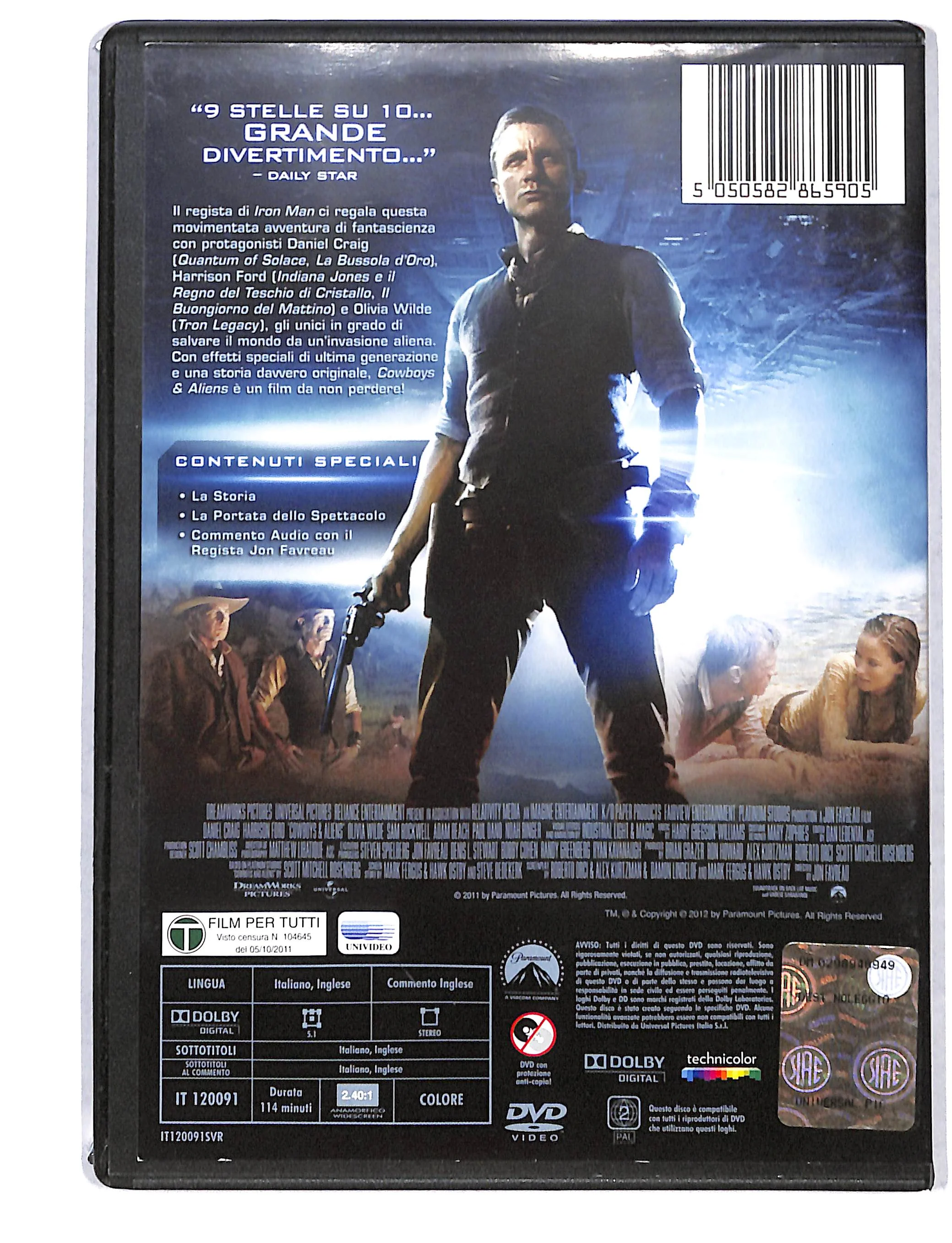 EBOND Cowboys & Aliens NOLEGGIO DVD DB737108 - Image 2