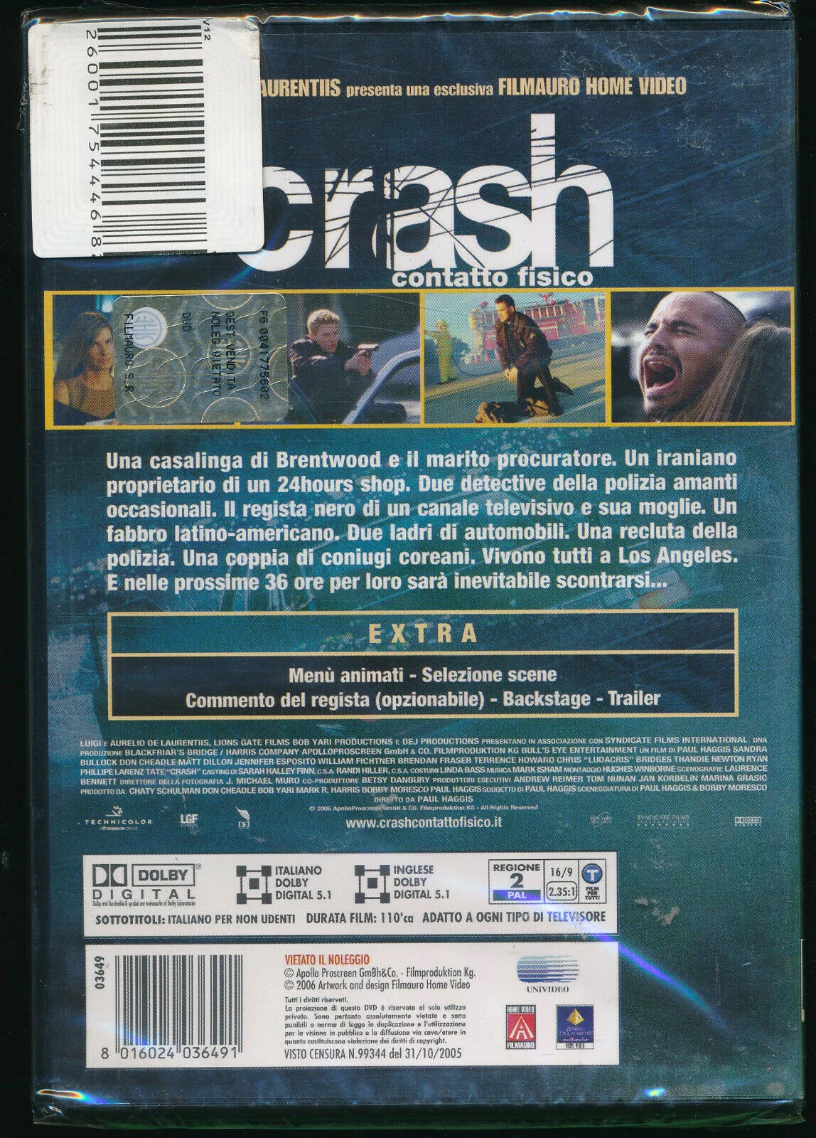 EBOND Crash-contatto Fisico DVD DB768806 - Image 2