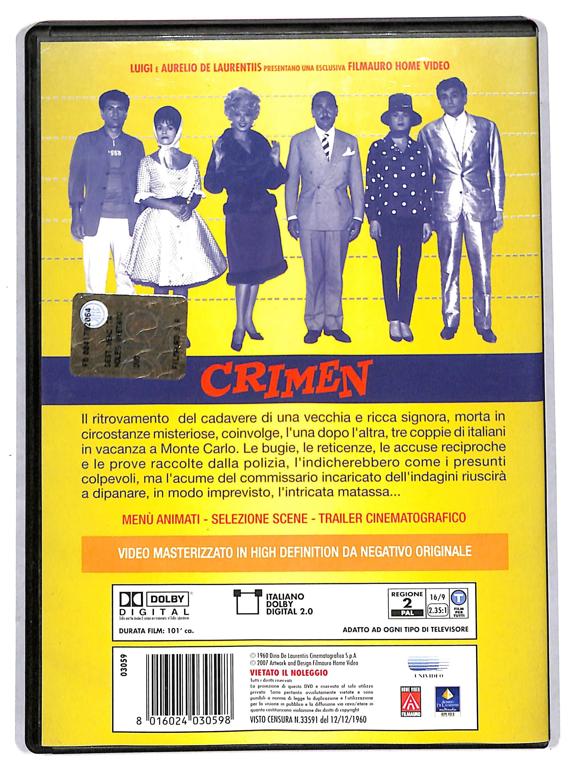 EBOND crimen DVD DB773037 - Image 2
