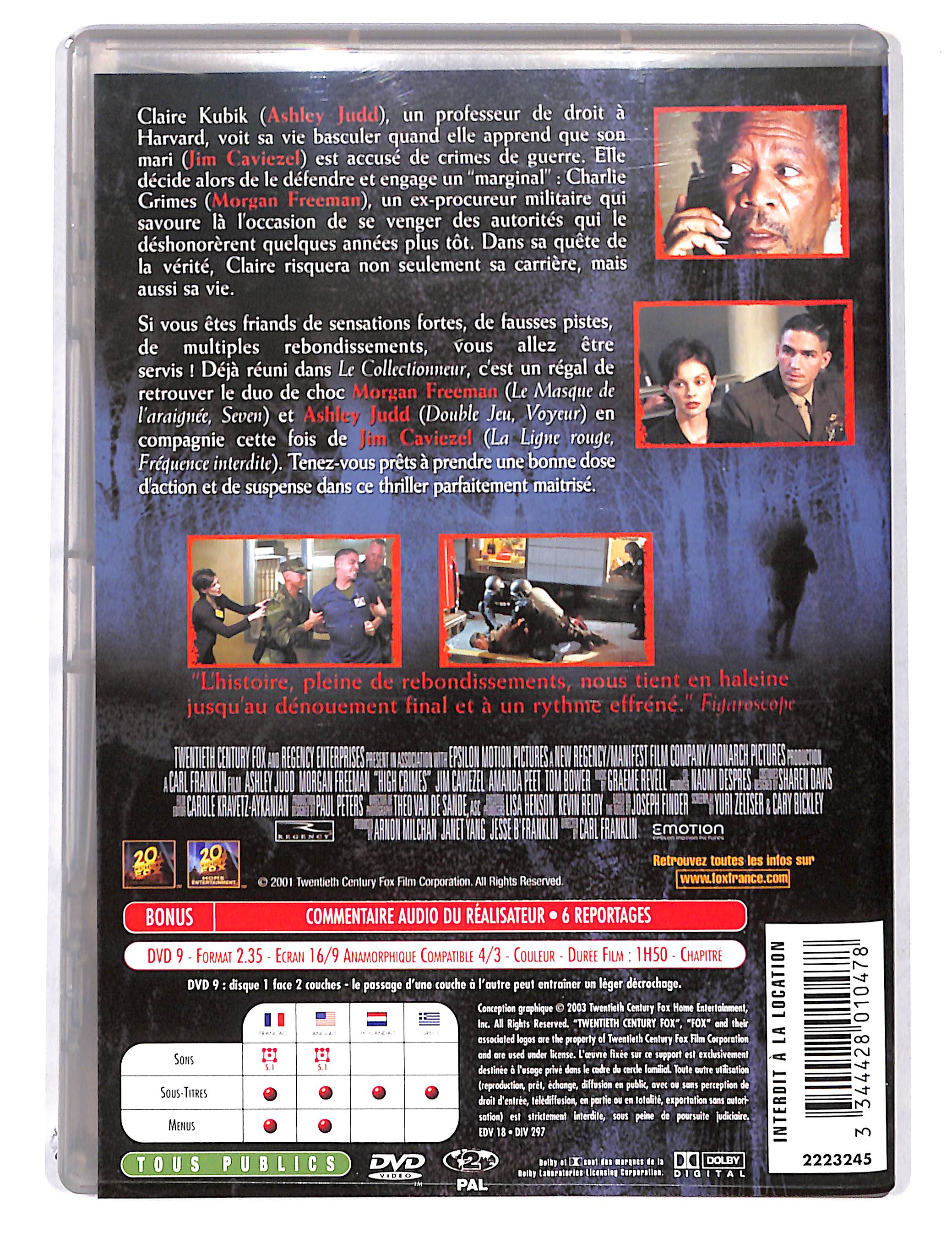 EBOND Crimes et pouvoir - Edizione Francia DVD DB725954 - Image 2
