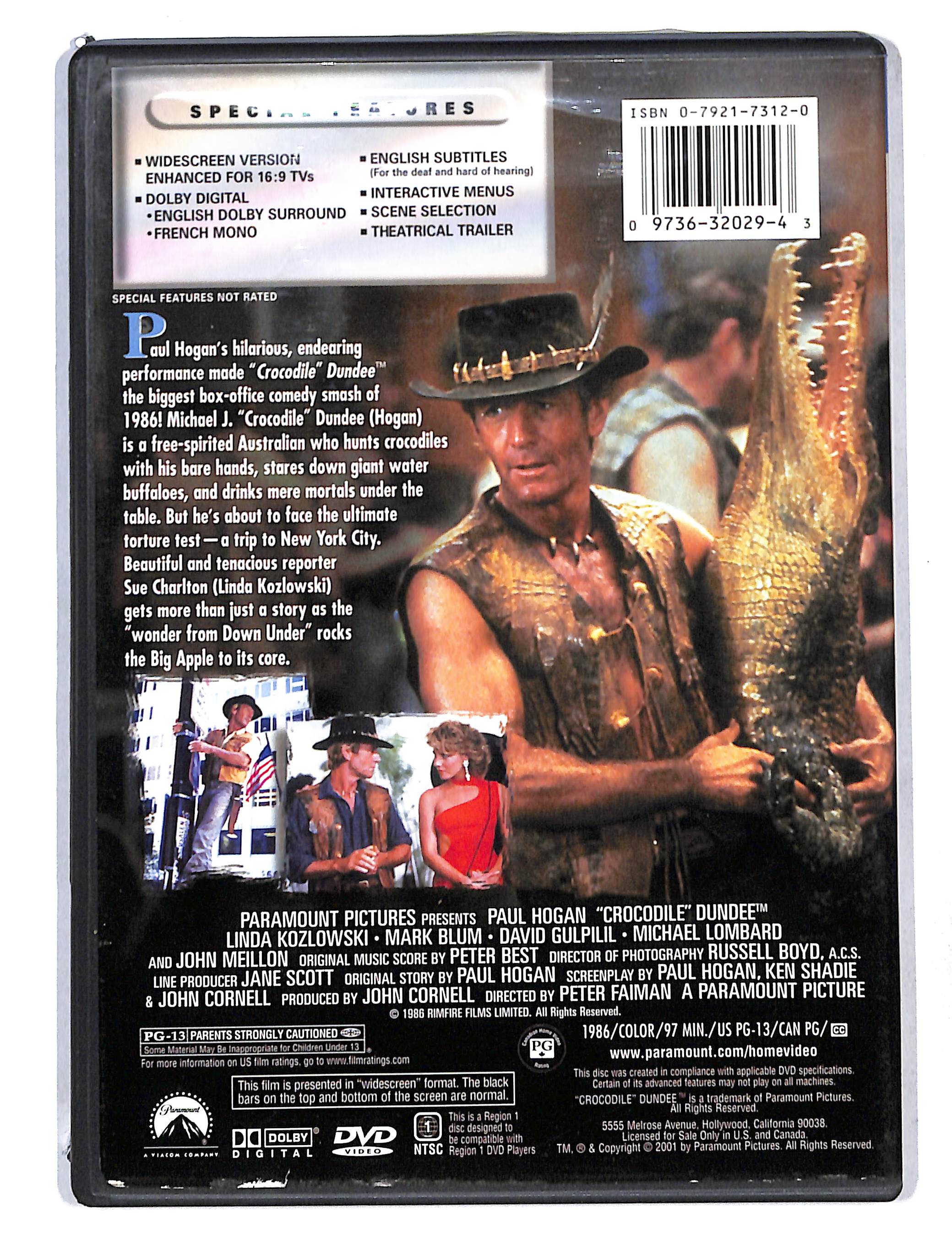 EBOND Crocodile Dundee Edizione: Stati Uniti DVD DB753136 - Image 2