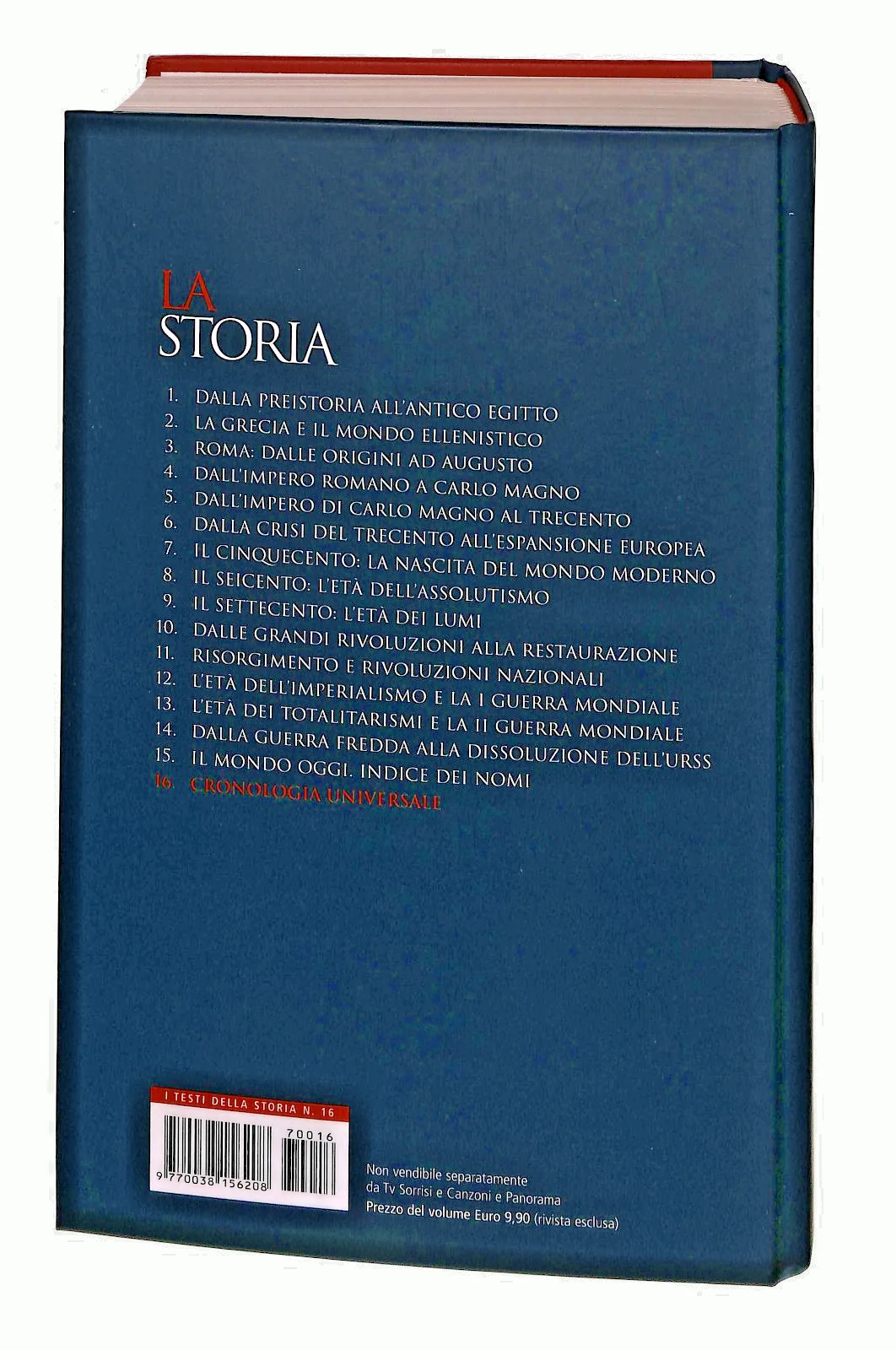 EBOND Cronologia Universale La Storia 16 Editoriale Libro LI047727 - Image 2