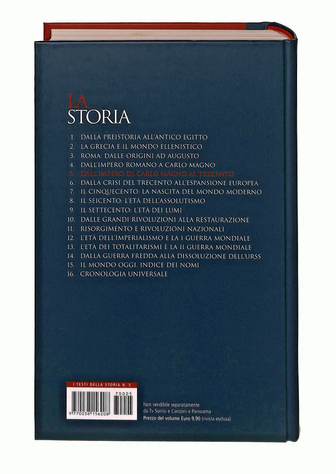 EBOND Dall Impero Di Carlo Magno Al Trecento La Storia 5 Libro LI047629 - Image 2