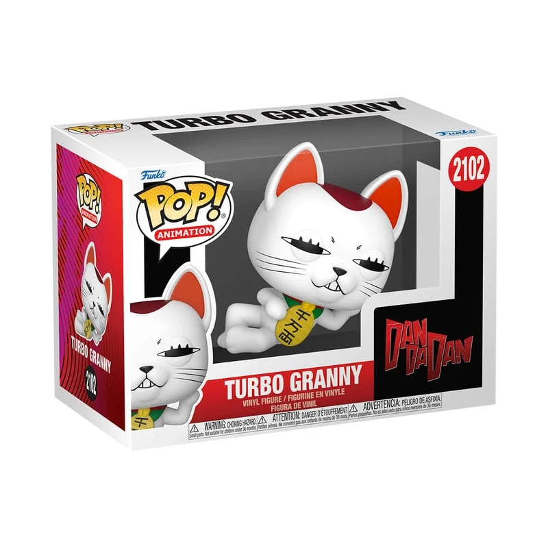 DANDADAN POP! VINYL ANIMATION FIGURE TURBOGRANNYCAT 9 CM - Image 2