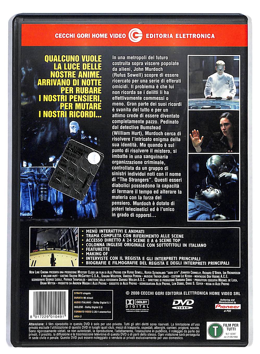 EBOND Dark City DVD DB691704 - Image 2