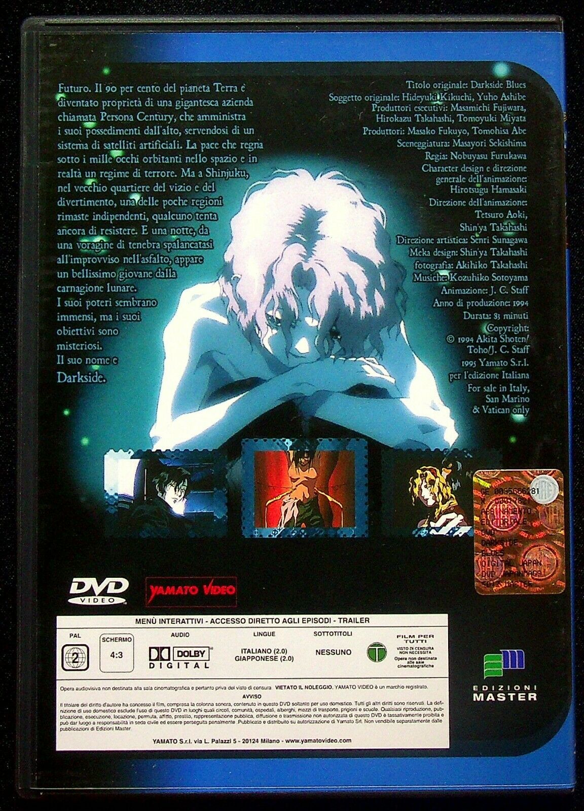EBOND Darkside Blues Editoriale Edizioni Master DVD DB740652 - Image 2