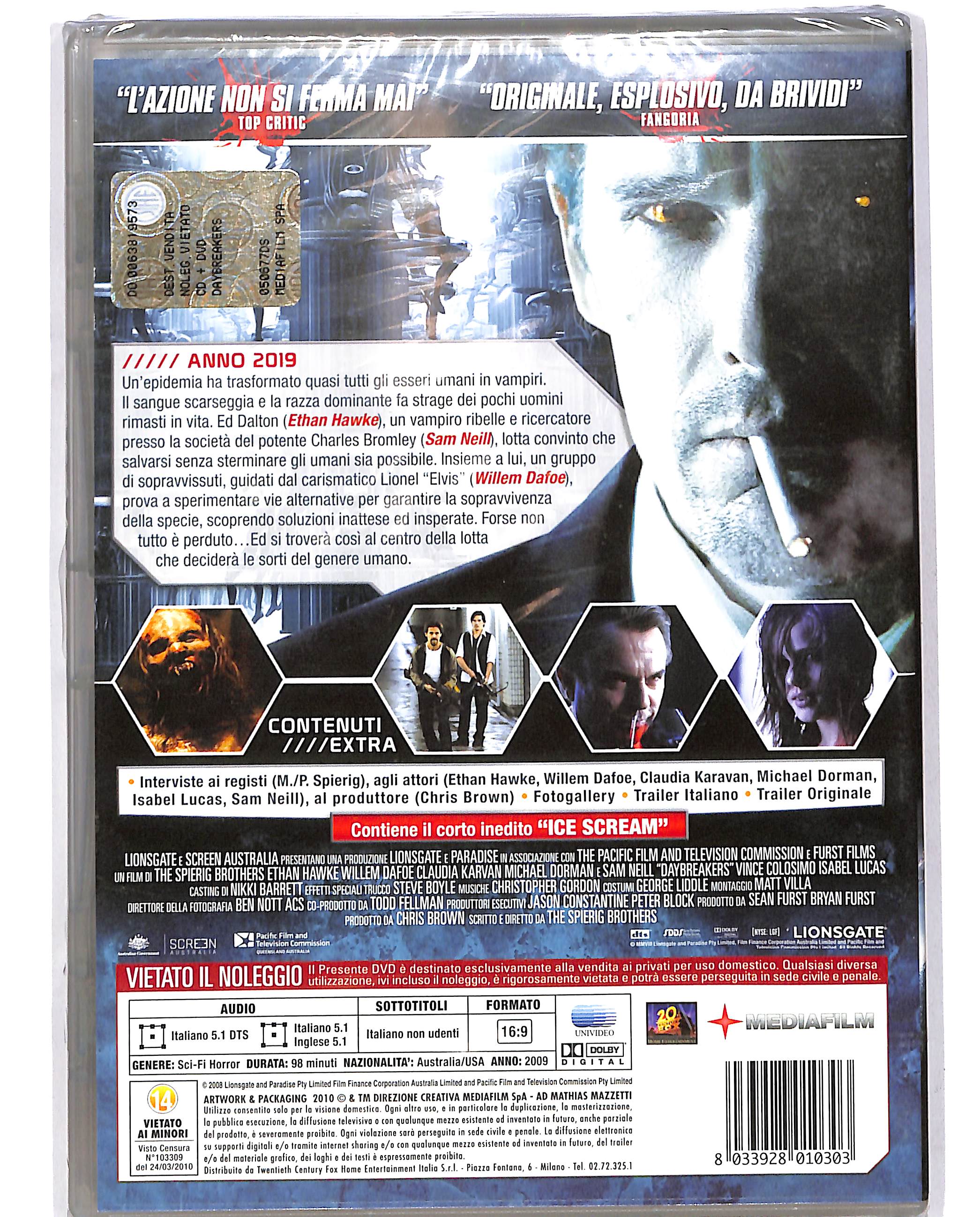 EBOND Daybreakers - L'ultimo vampiro DVD DB741440 - Image 2