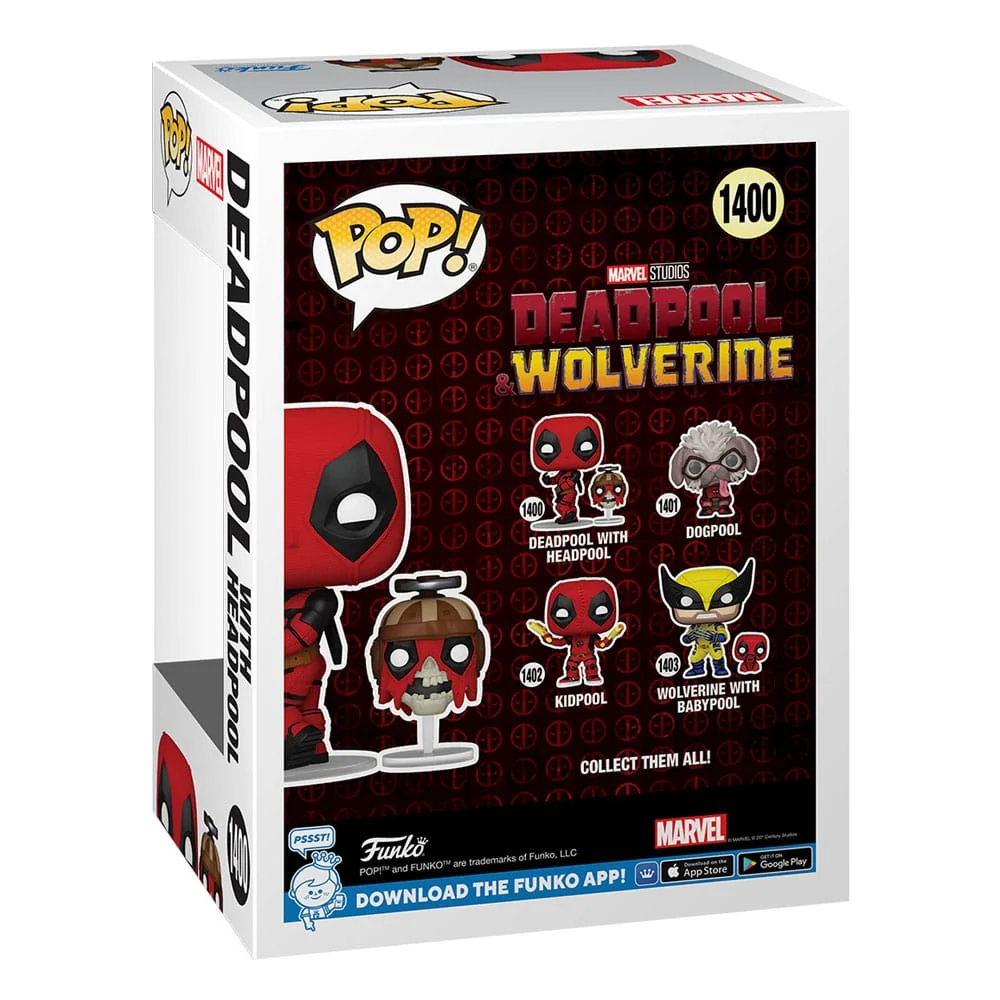 DEADPOOL 3 POP & BUDDY! VINYL FIGURE DEADPOOL W/HEADPOOL 9 CM P038436 - Image 3
