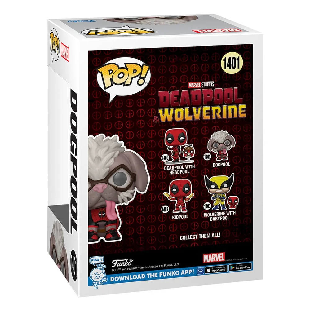 DEADPOOL 3 POP! VINYL FIGURE DOGPOOL 9 CM P038437 - Image 3