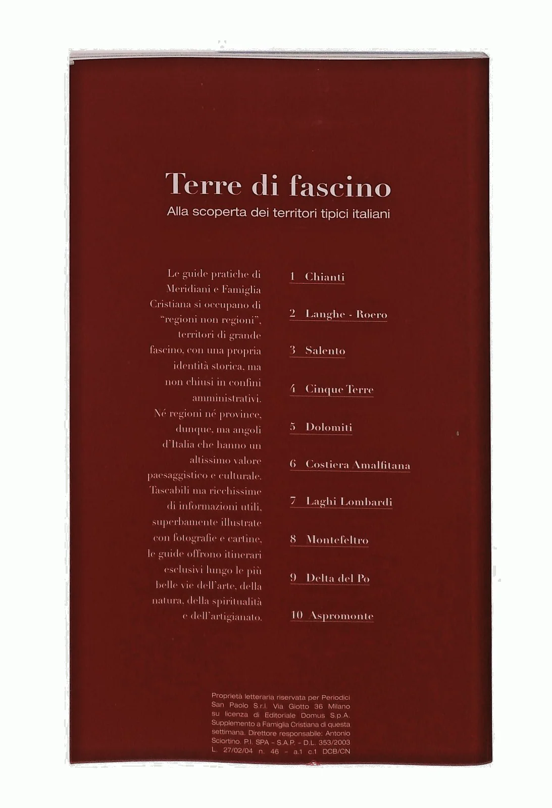 EBOND Delta Del Po Terre Di Fascino Meridiani Famiglia Cristiana Libro LI048263 - Image 2
