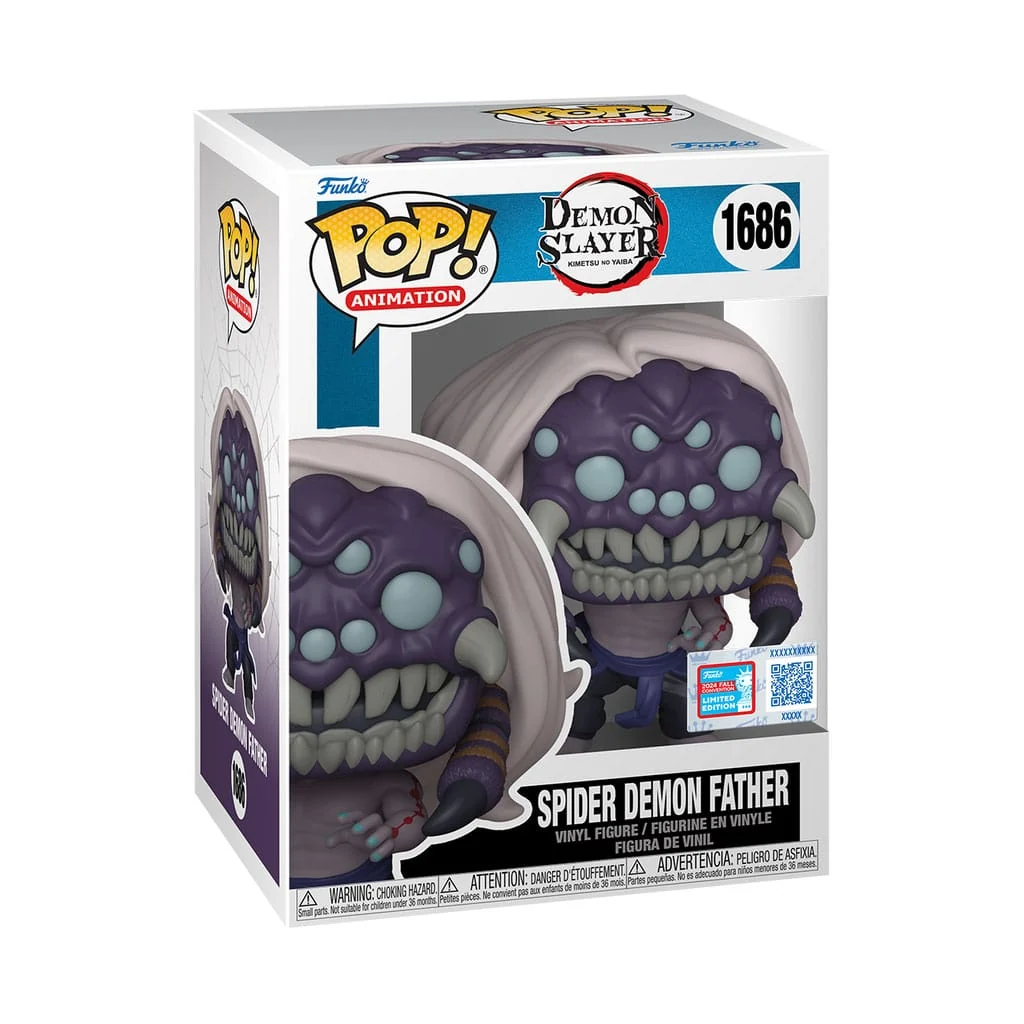 DEMON SLAYER: KIMETSU NO YAIBA POP! ANIMATION VINYL FIGURE DEMON FATHER 9 CM P038368 - Image 2